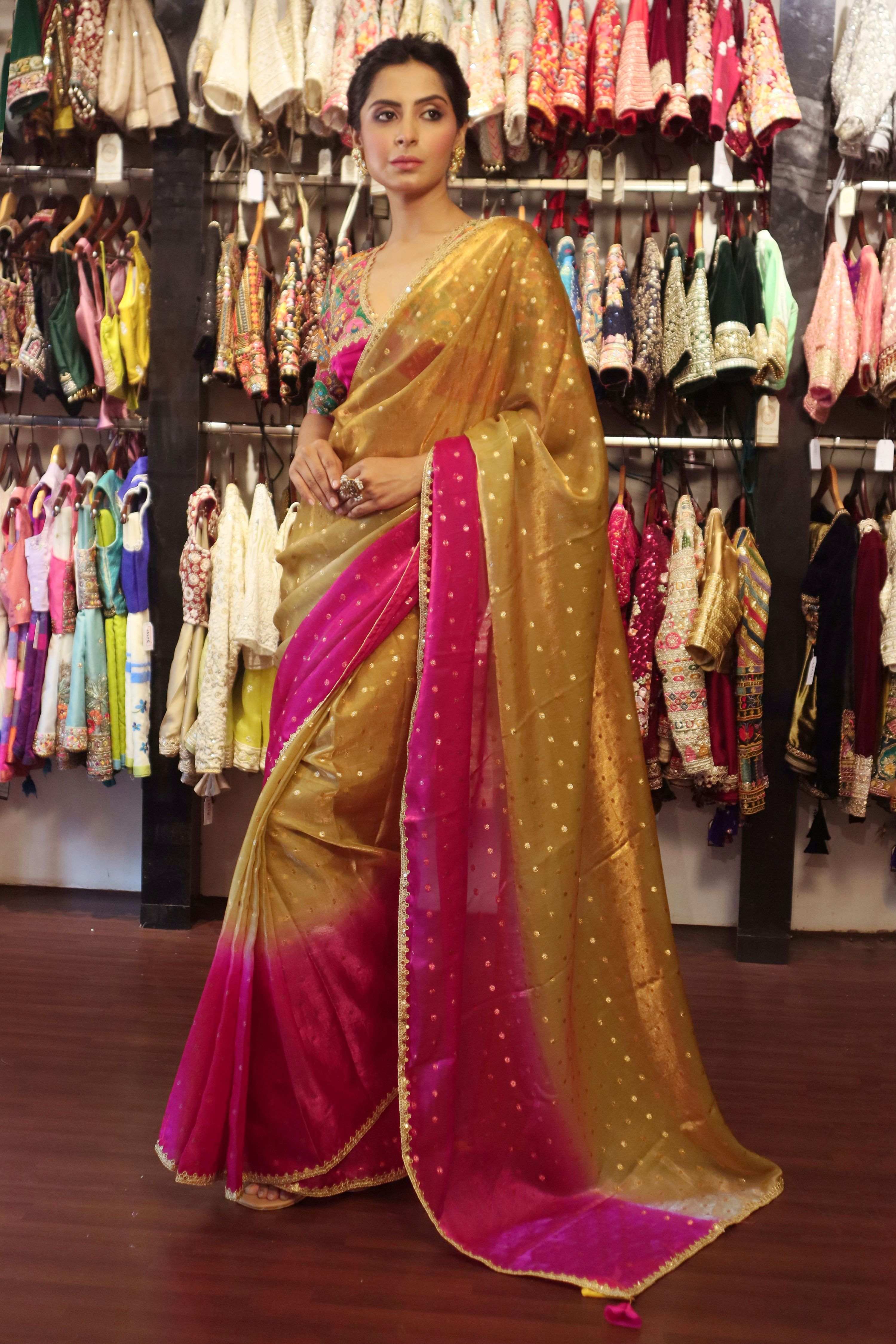 MORNING GLOW SAREE