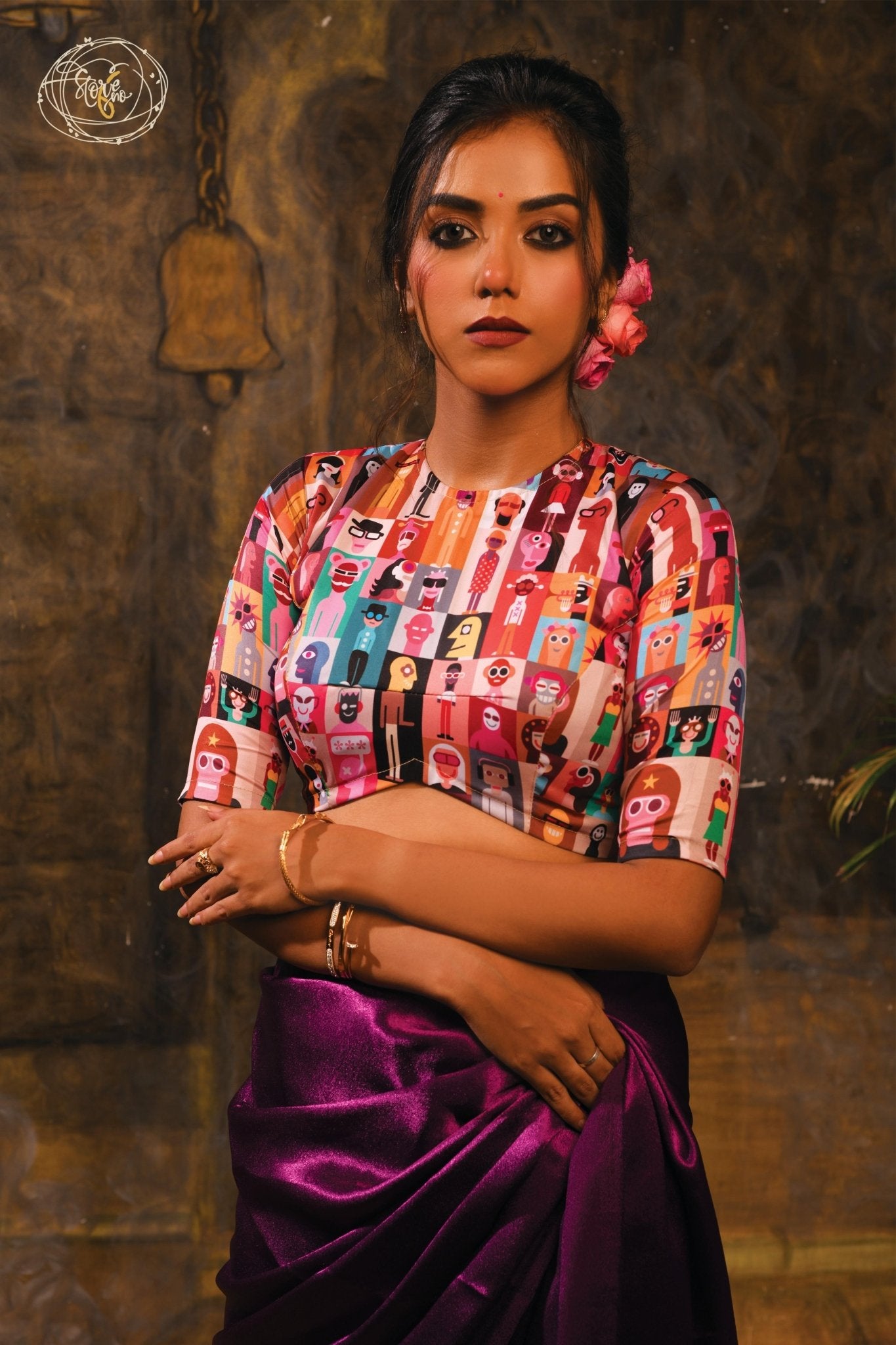 TAFFY DROID BLOUSE