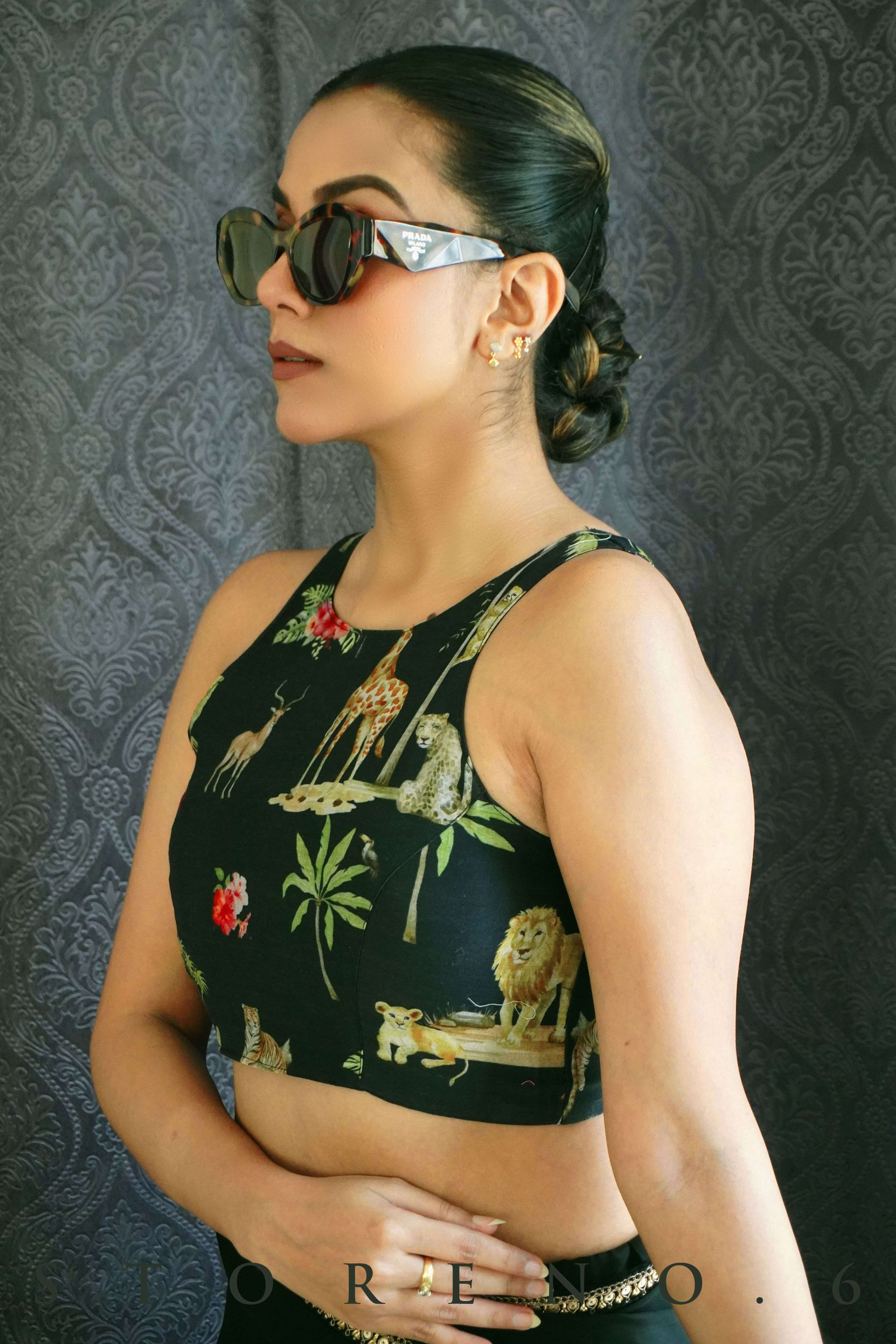 BLACK WIDOW BLOUSE