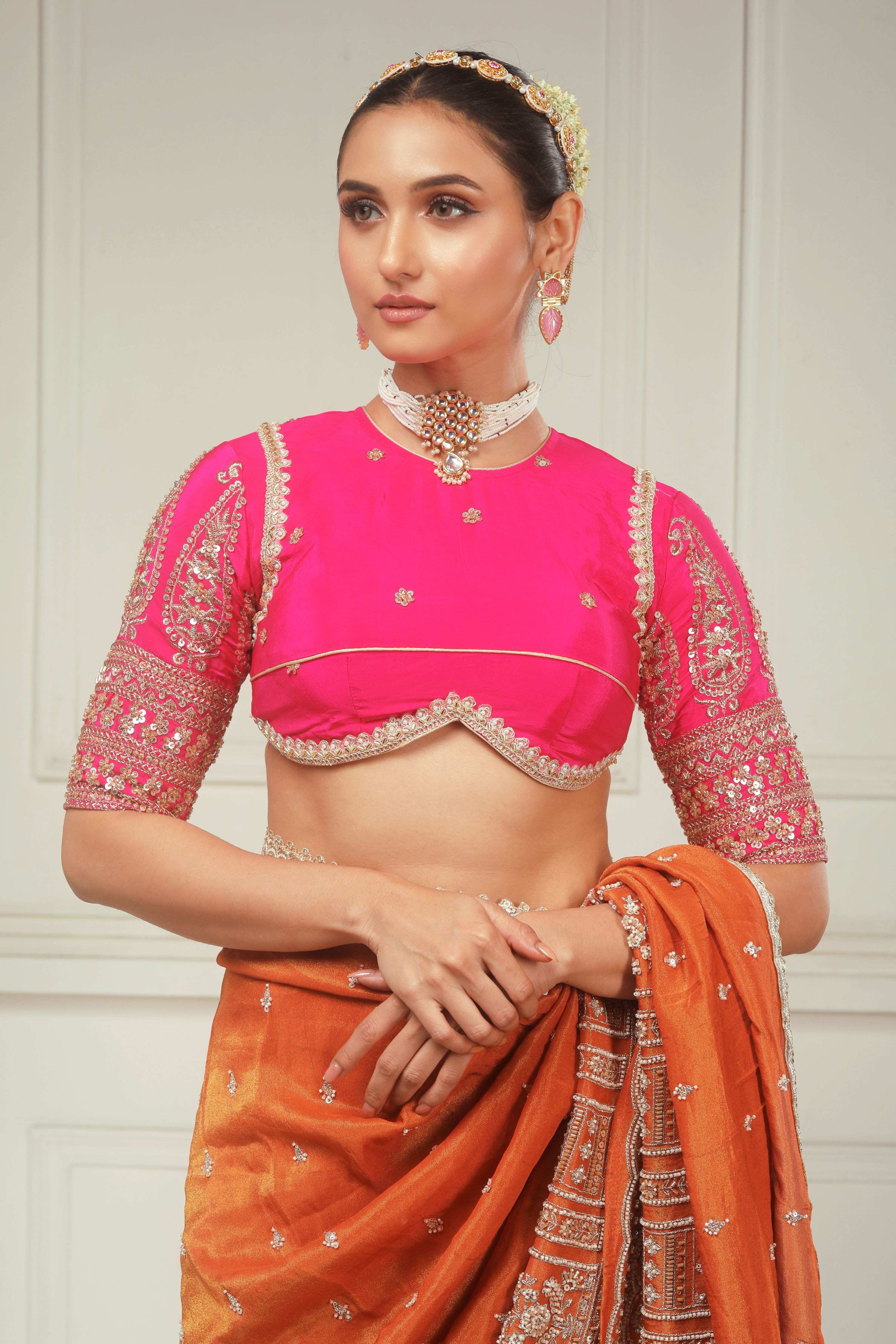 ROSE LUXE CLASSIC BLOUSE