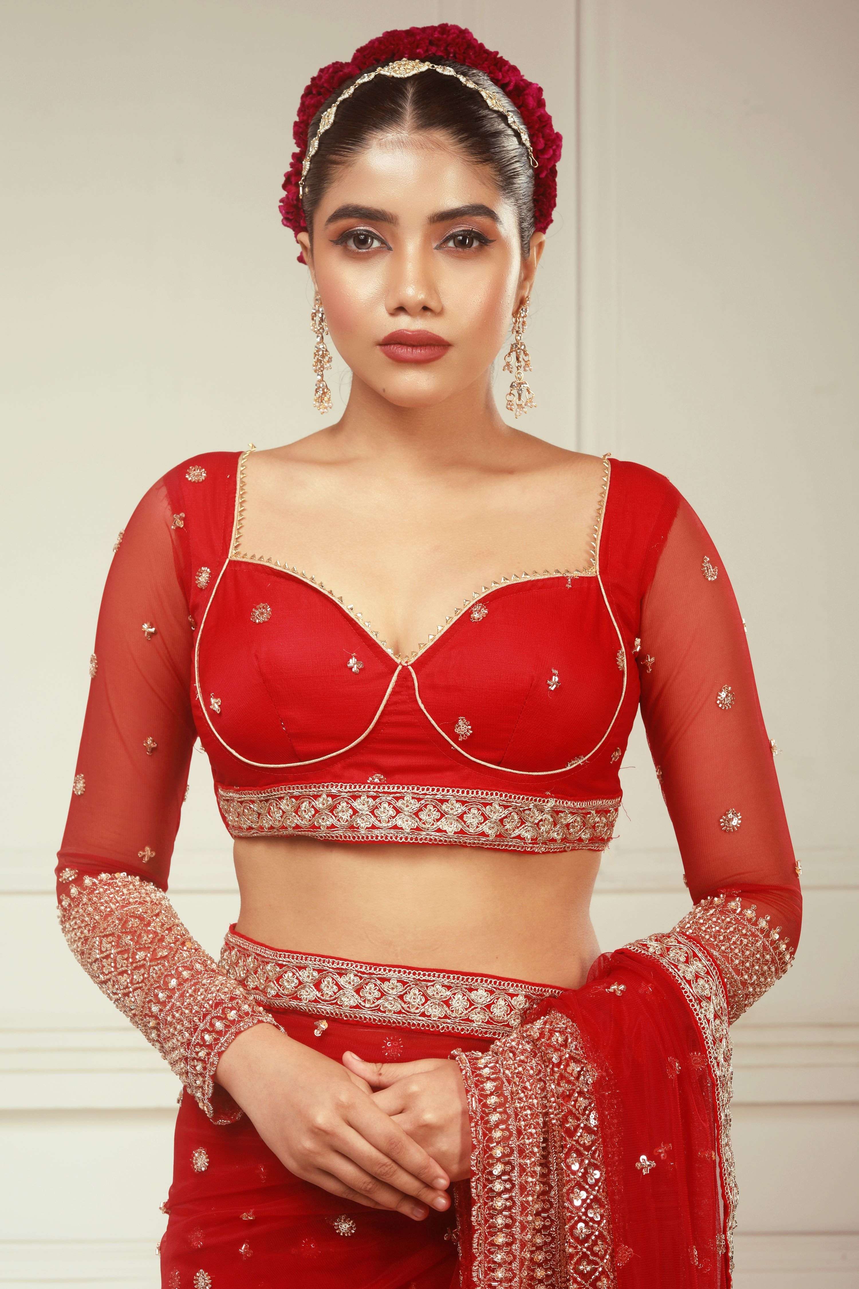 CHERRY CHANDELIER BLOUSE