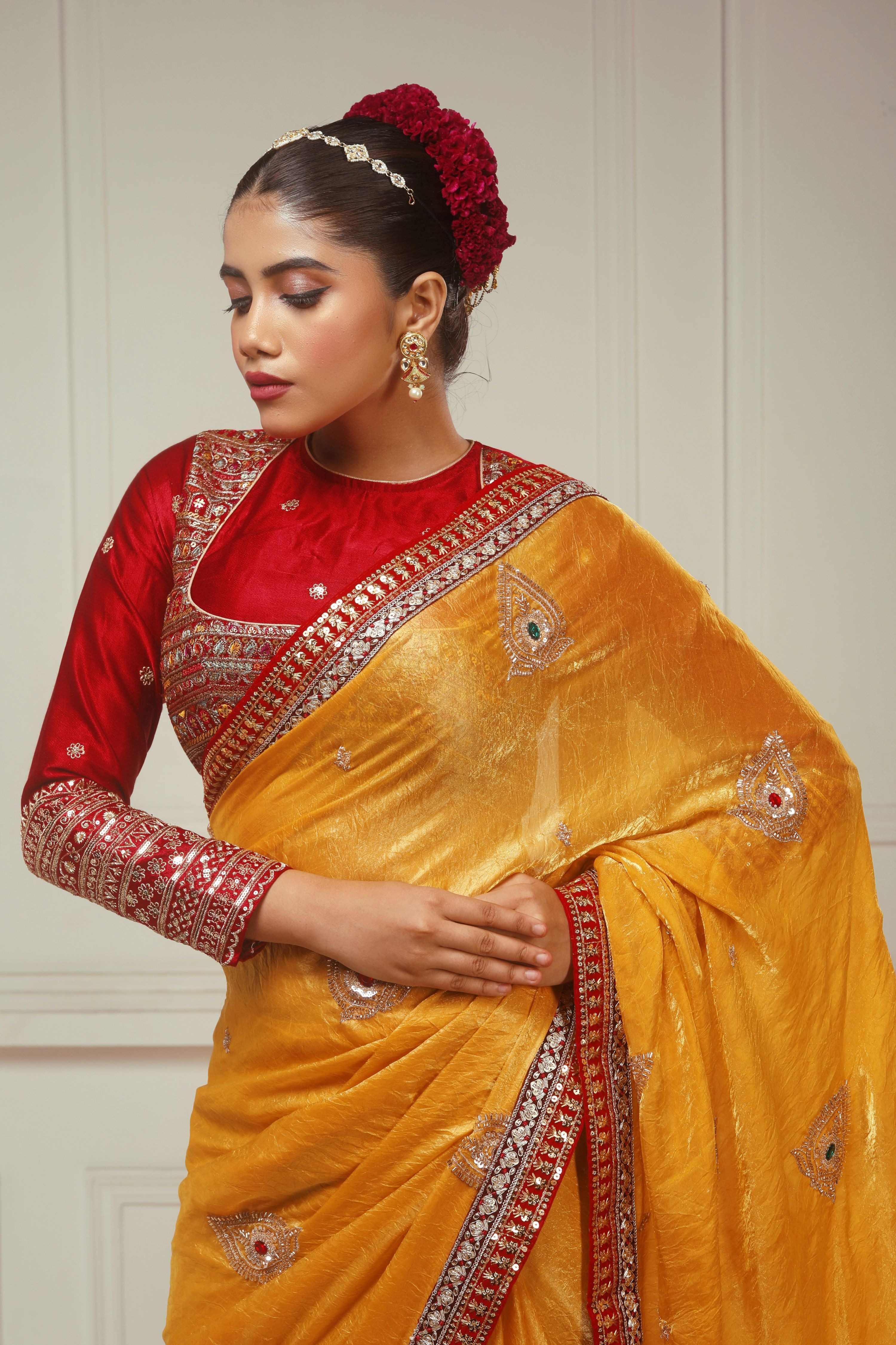 KUNDAN KATHA SAREE