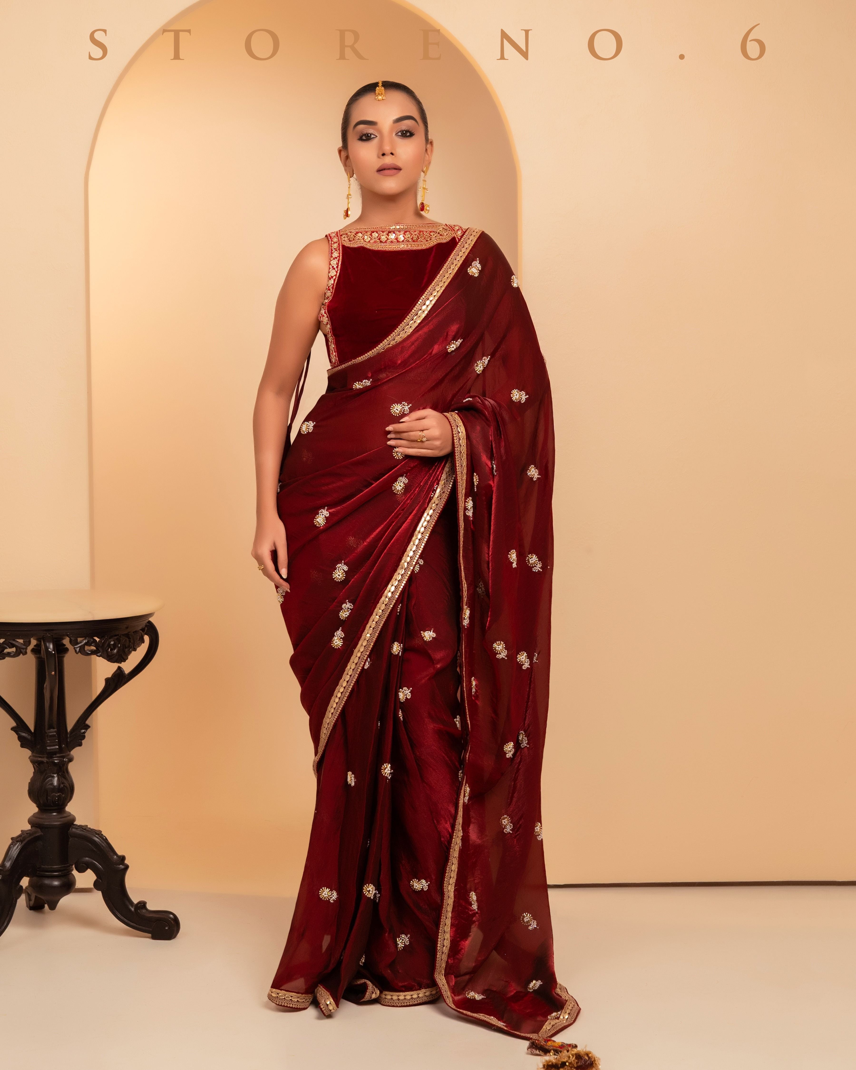 MAHOGANY MYSTERY SAREE