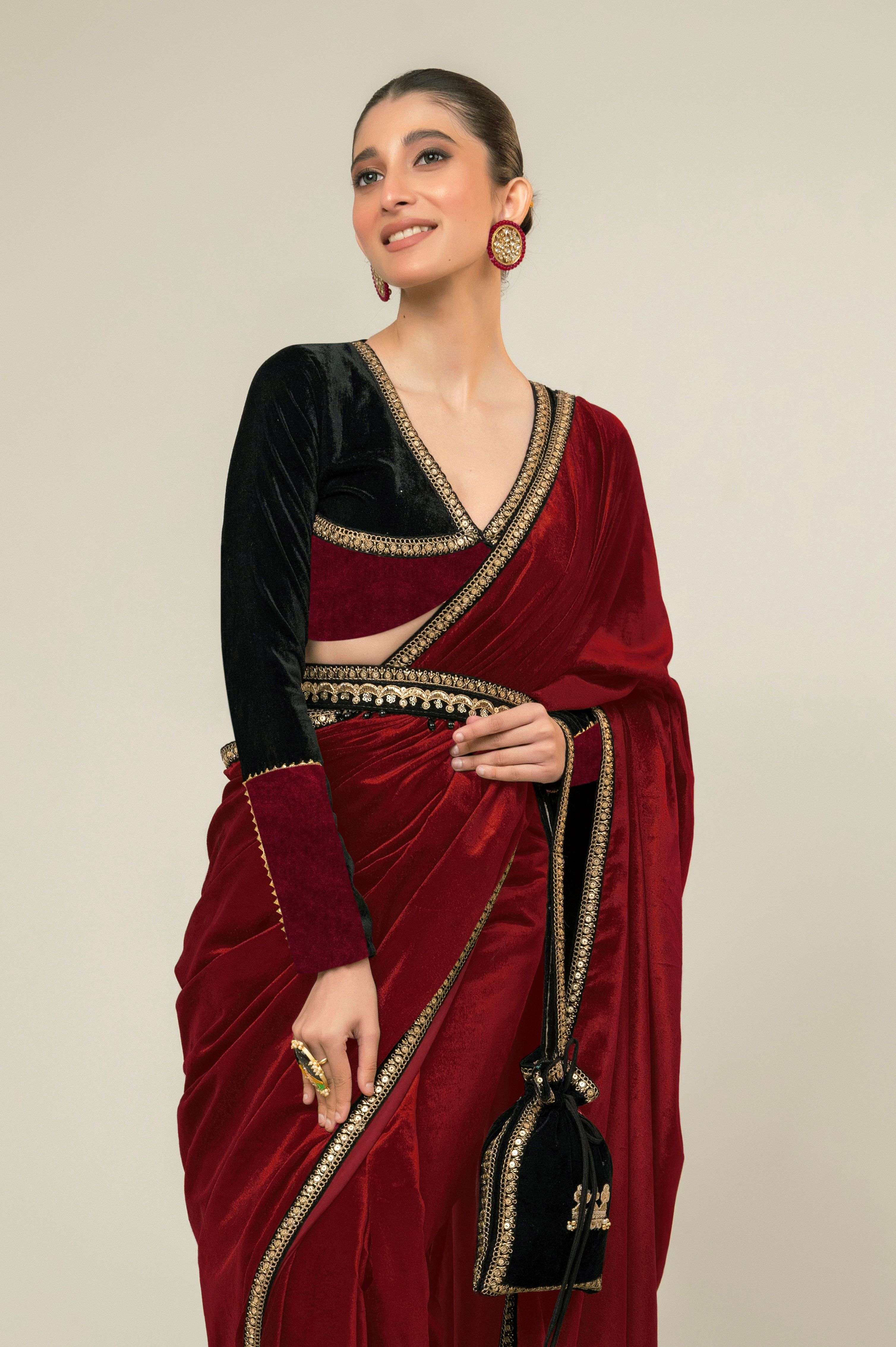RUBY ROUGE SAREE