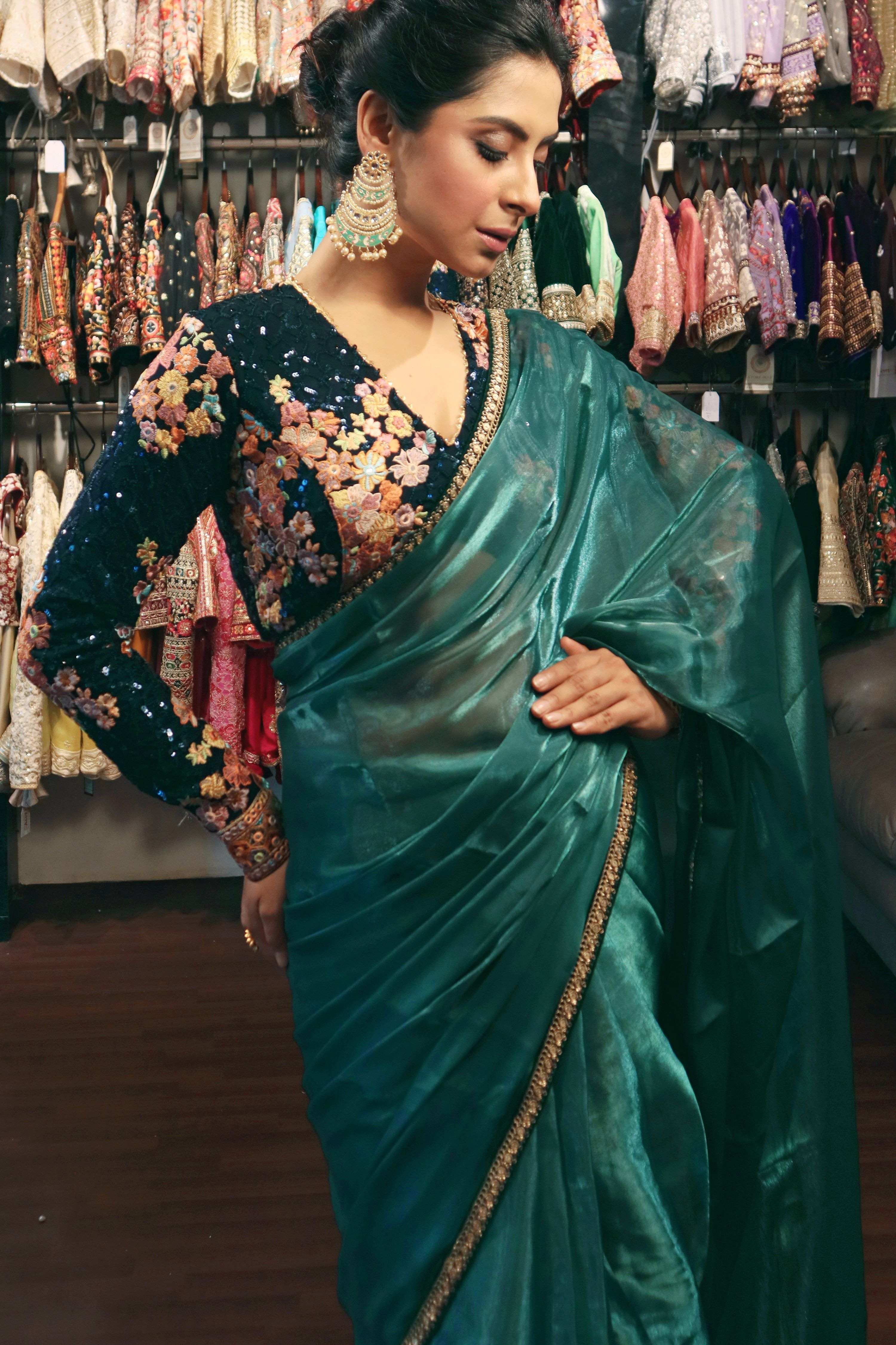 THE SAPPHIRE AFFAIR SAREE