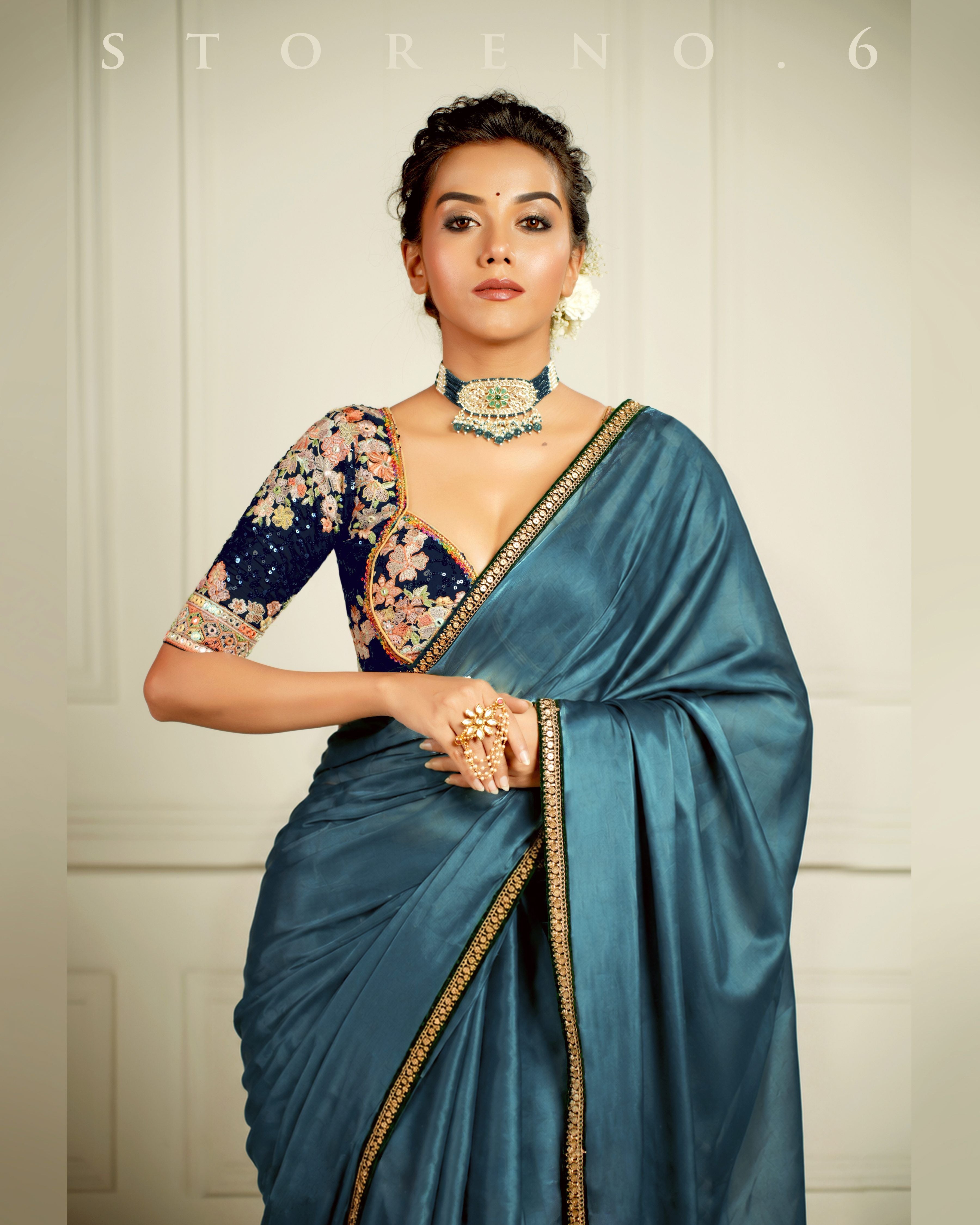 THE SAPPHIRE AFFAIR SAREE