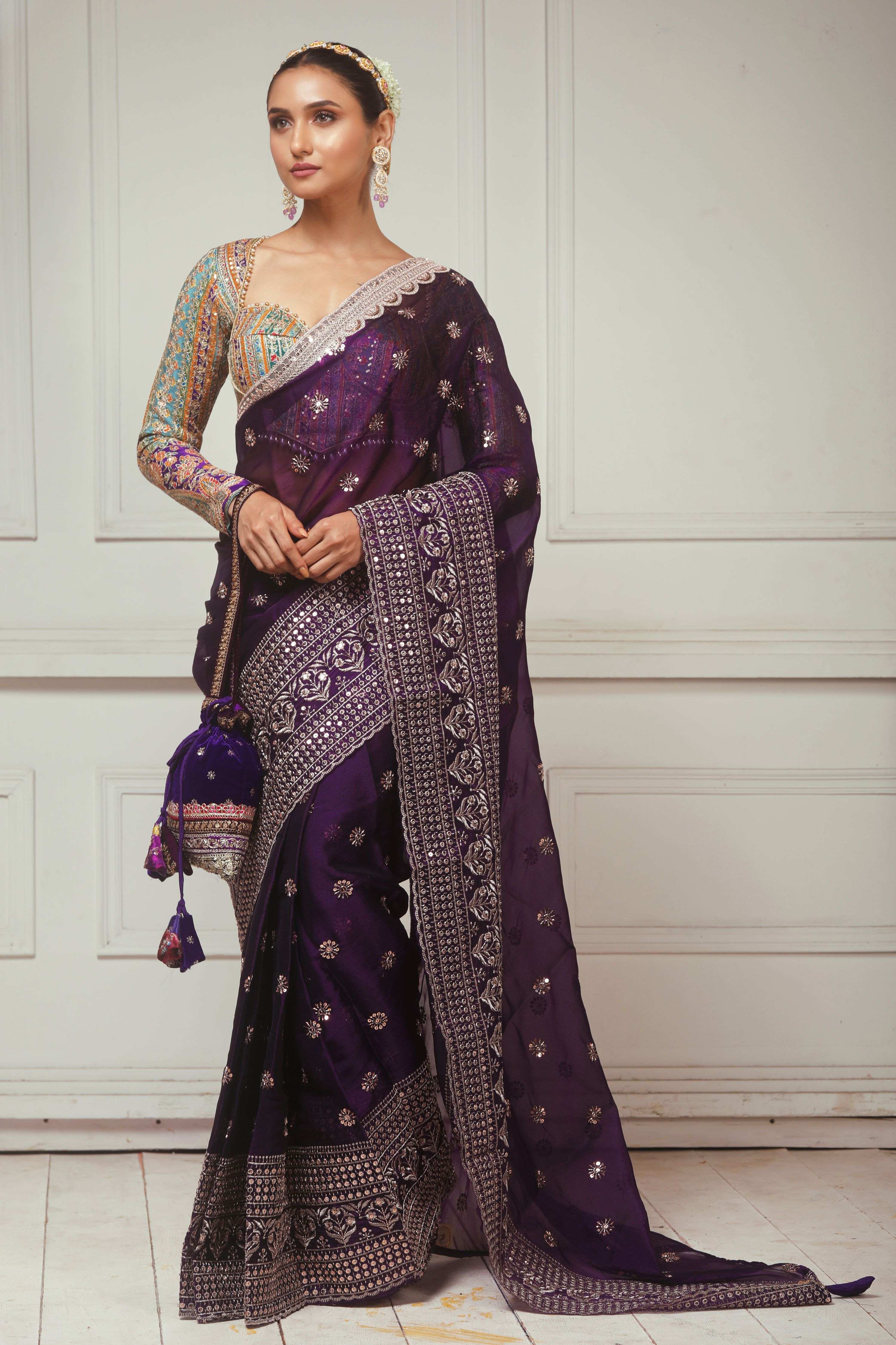 COSMIC POETRY SAREE