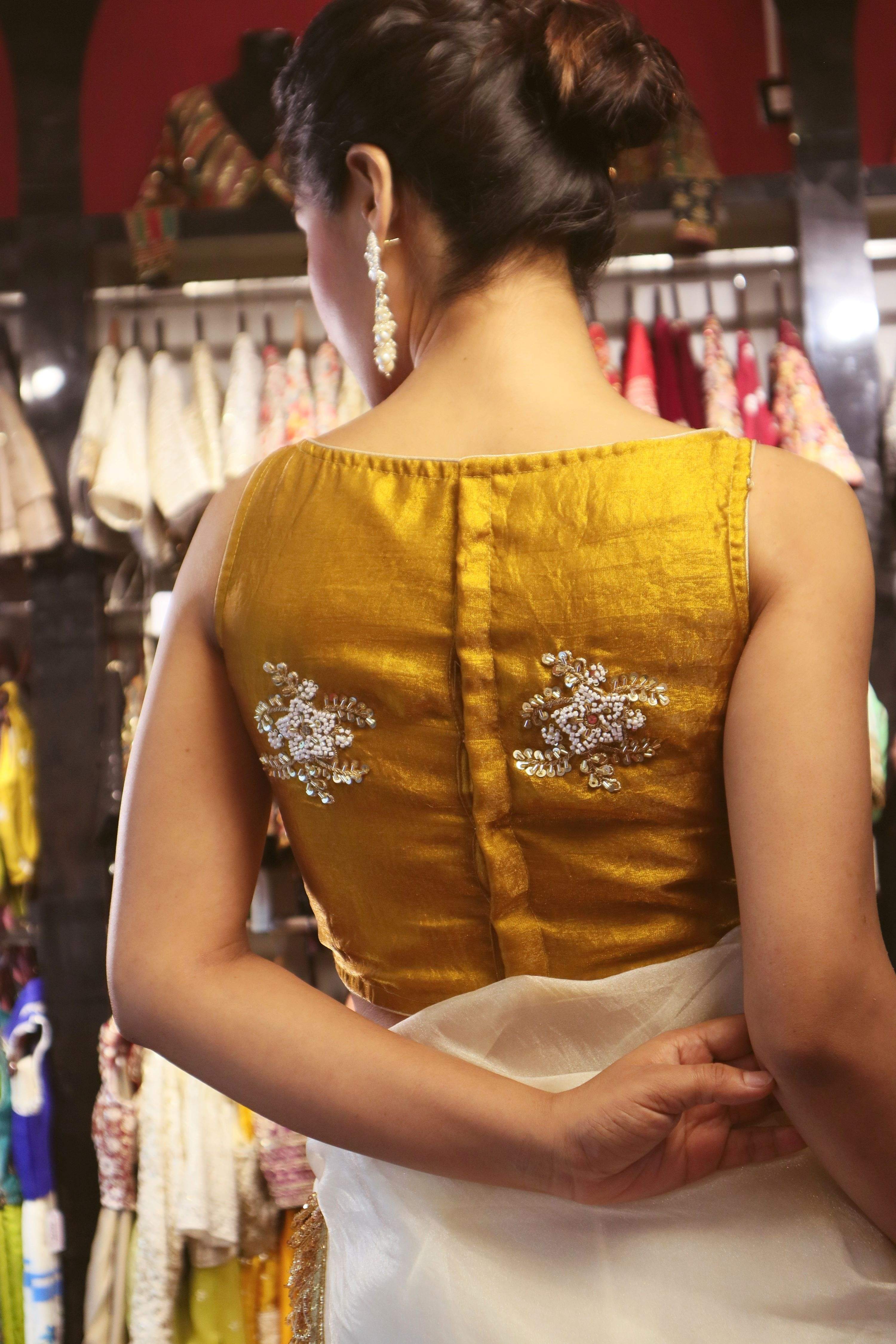 DAZZLE DRAPE SAREE WITH POWER PULSE BLOUSE