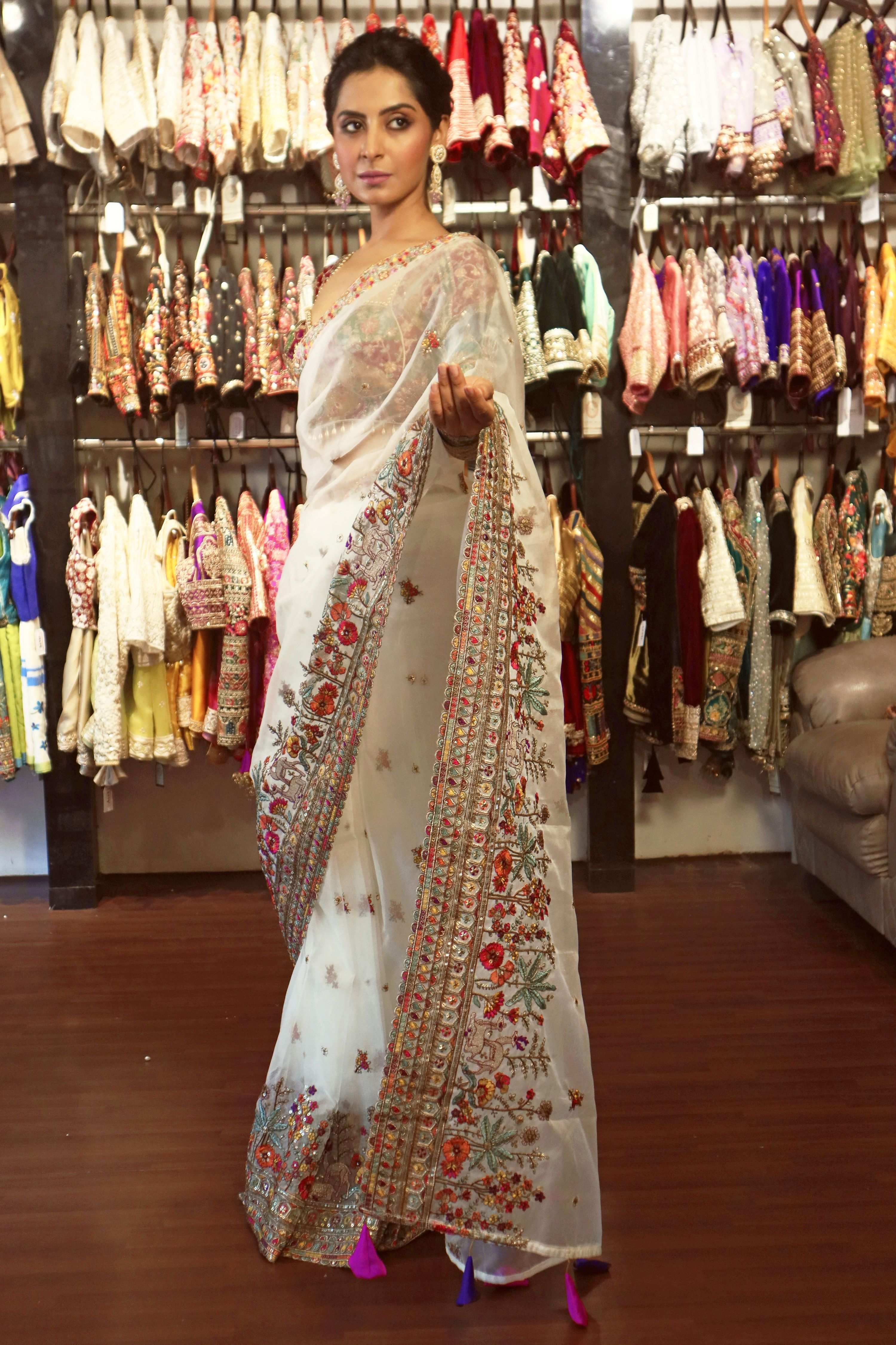 COSMIC CRUSH SAREE