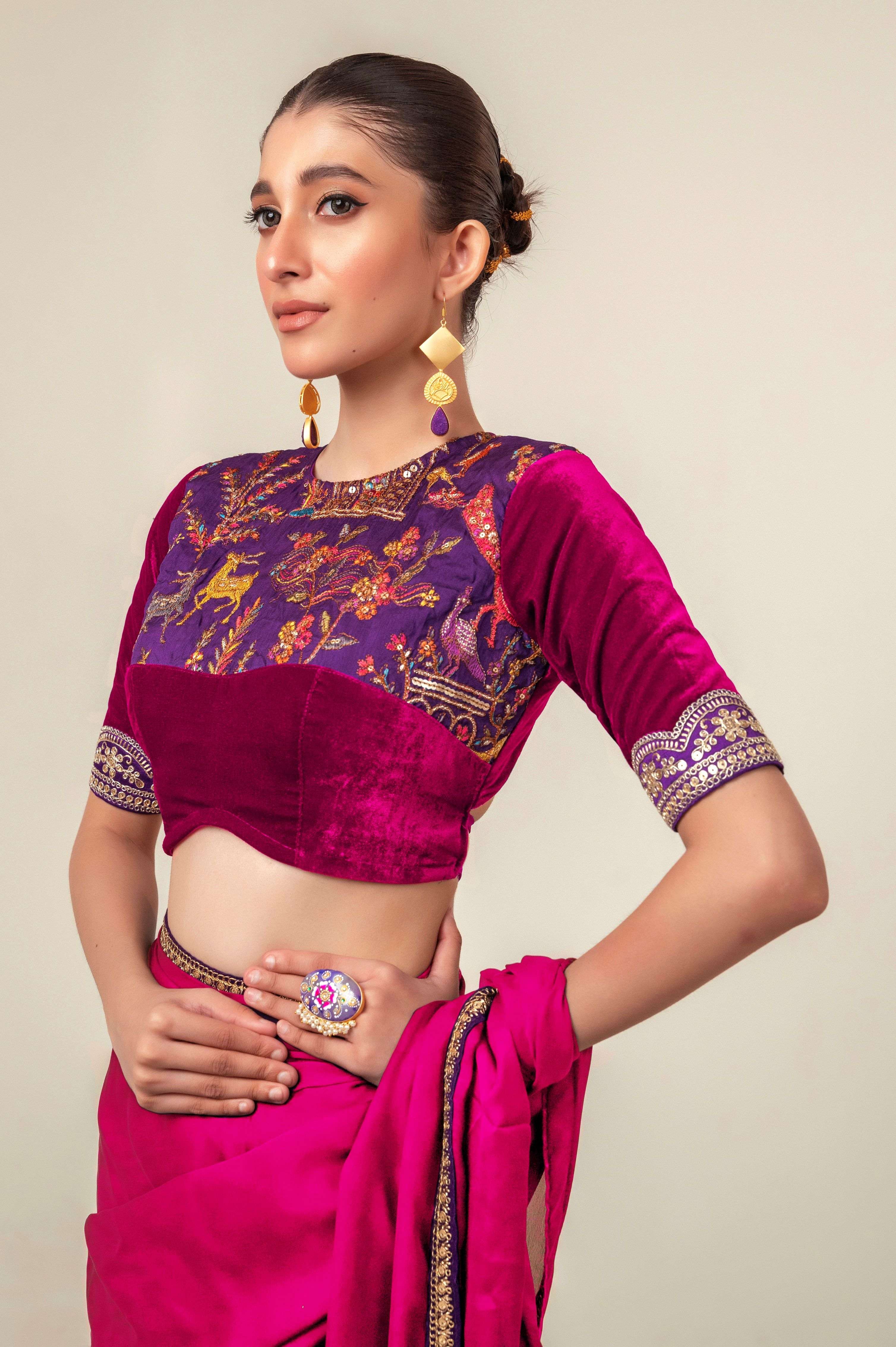 ROSY HAZE BLOUSE