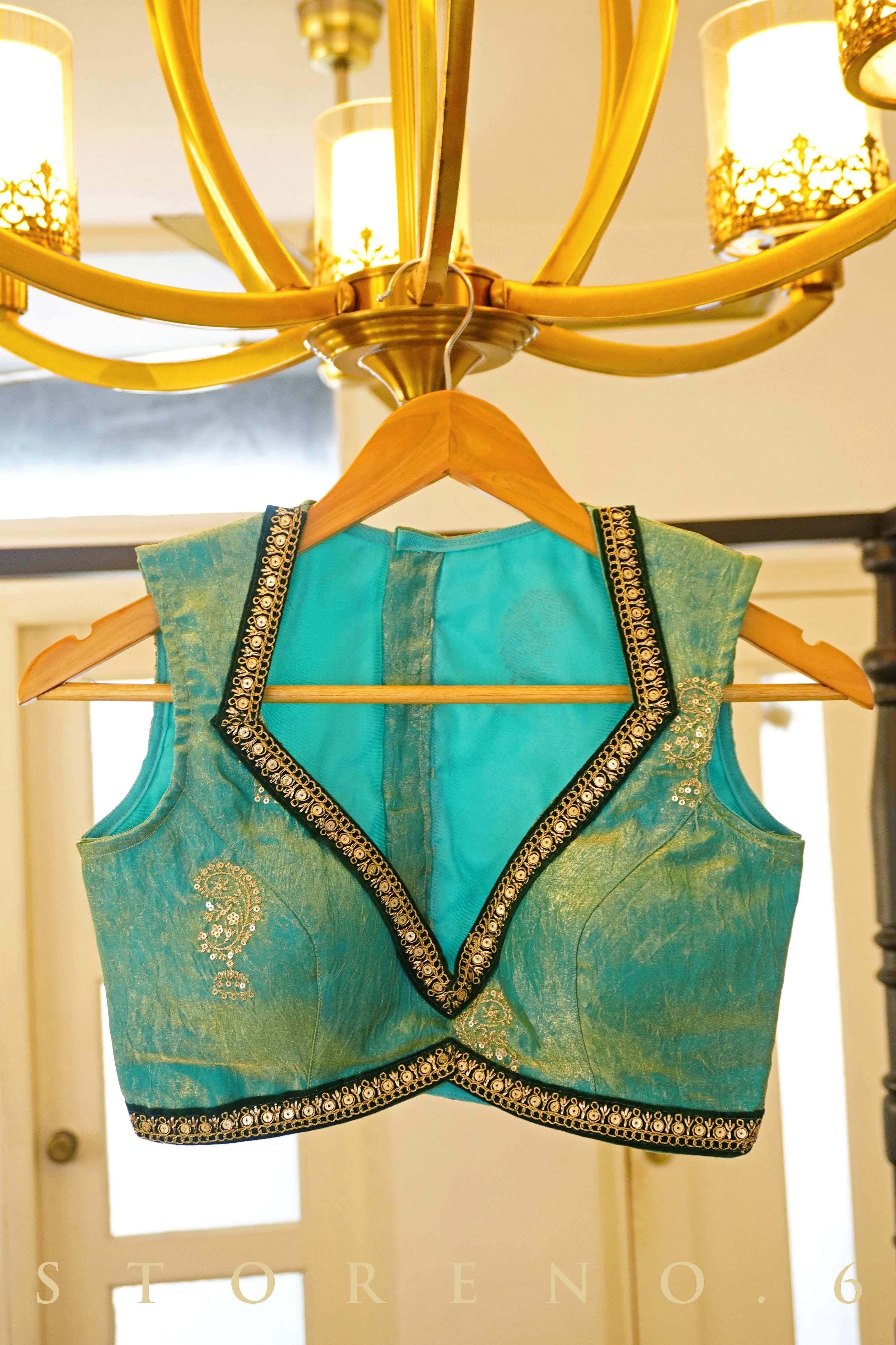 AUTUMN SKY BLOUSE
