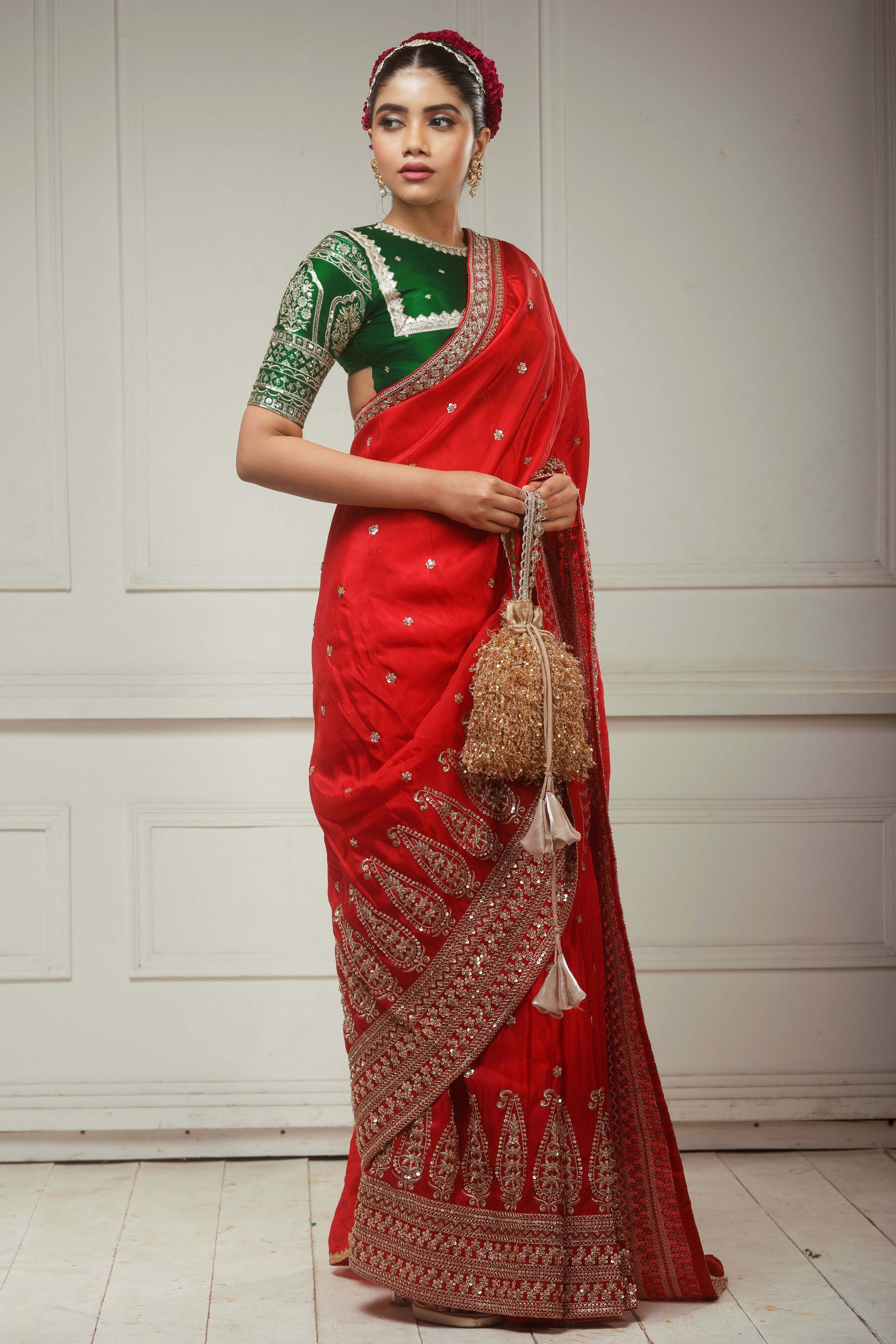 SCARLET LUXE SAREE