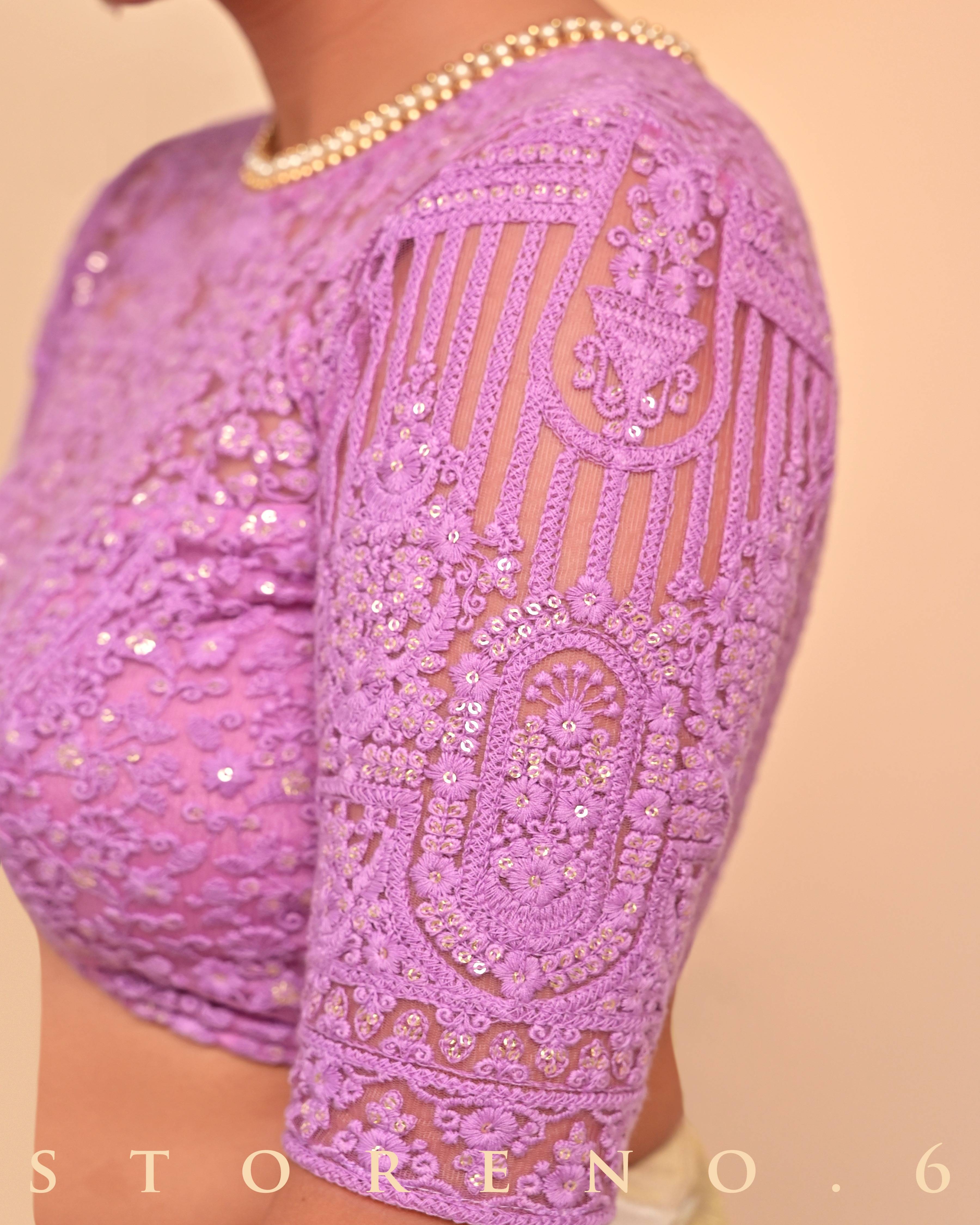 LILAC LULLABY BLOUSE