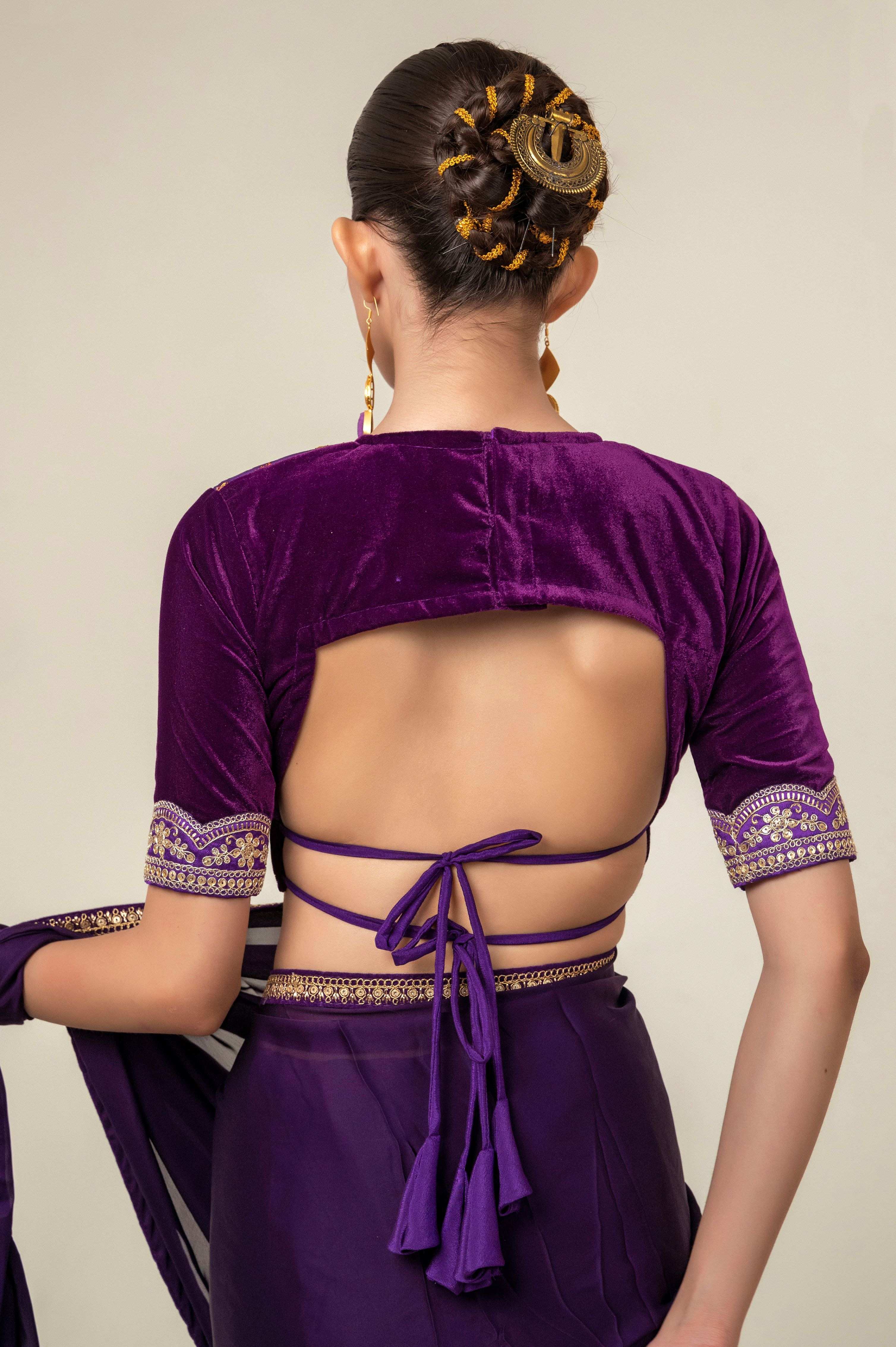 ROYAL HAZE BLOUSE