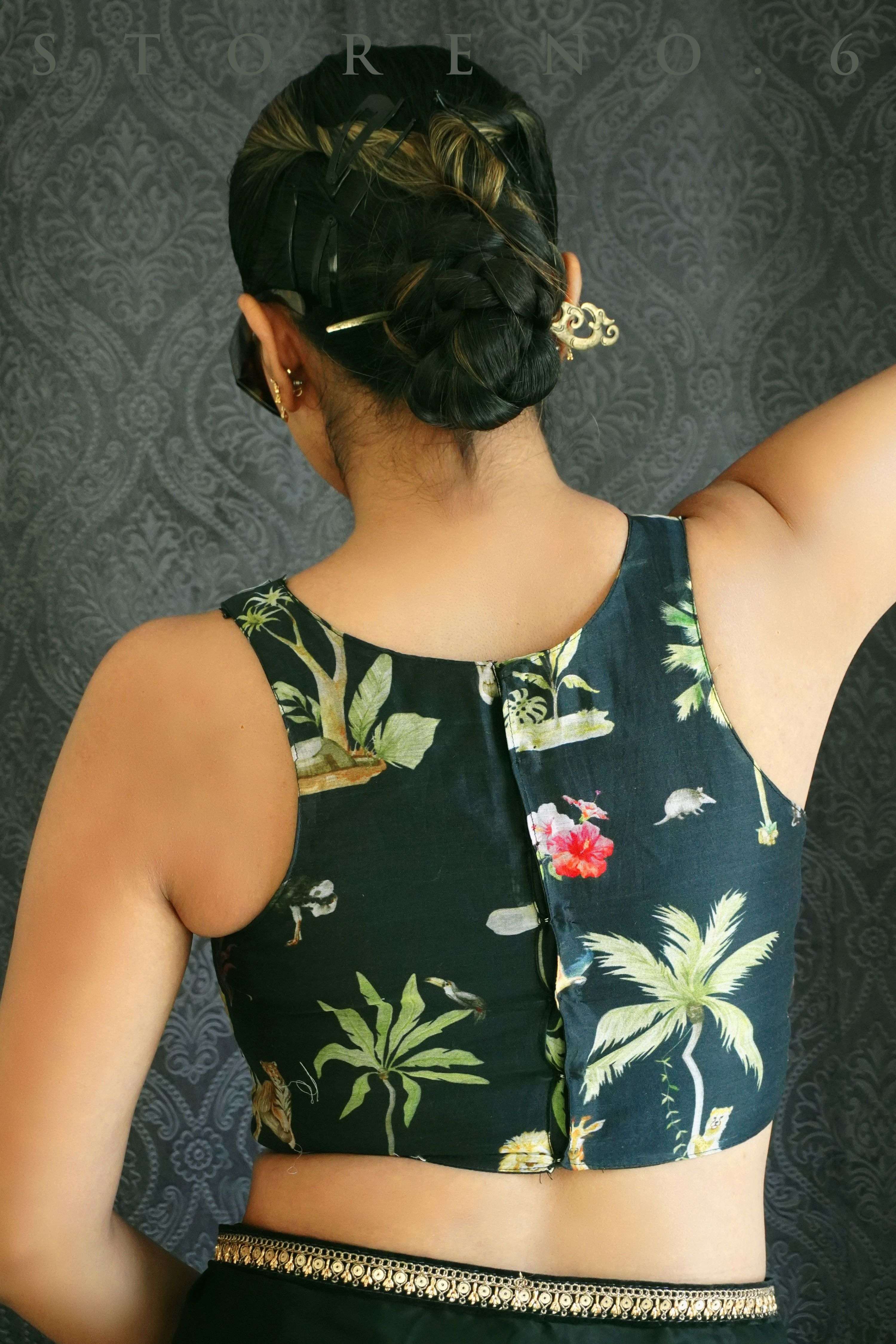 BLACK WIDOW BLOUSE