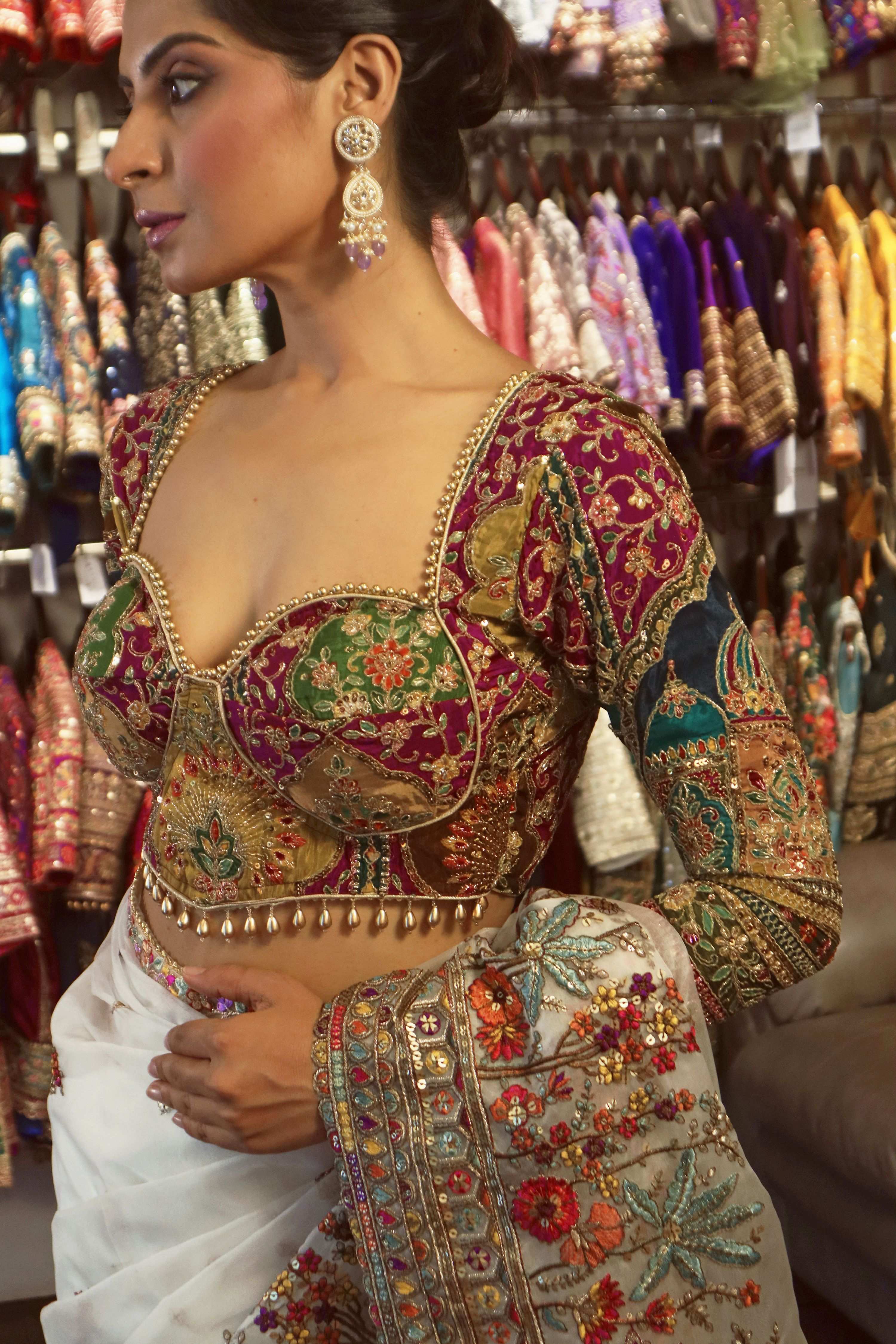 COUTURE CHARM CORSET BLOUSE
