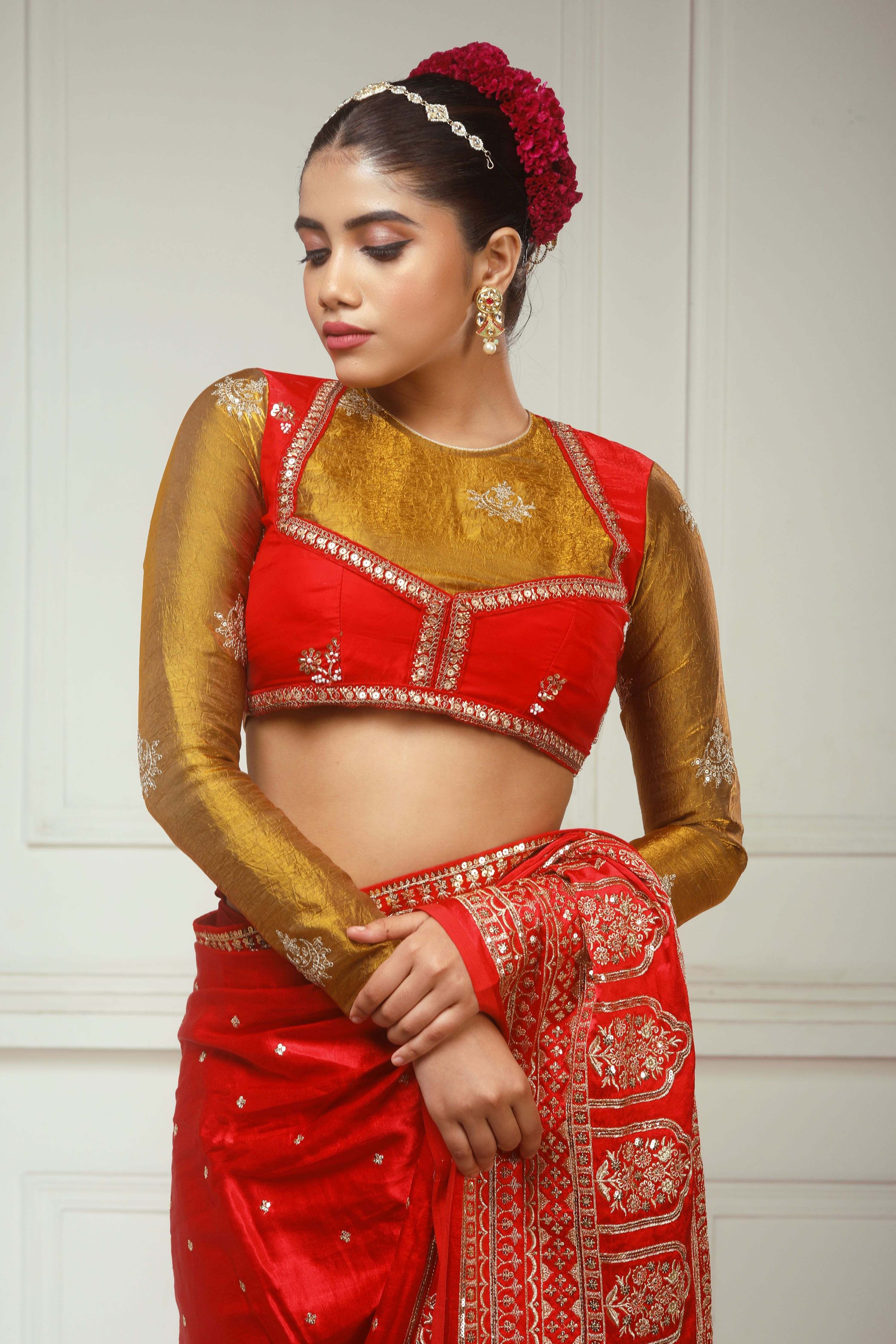 CRMISON CHARM BLOUSE