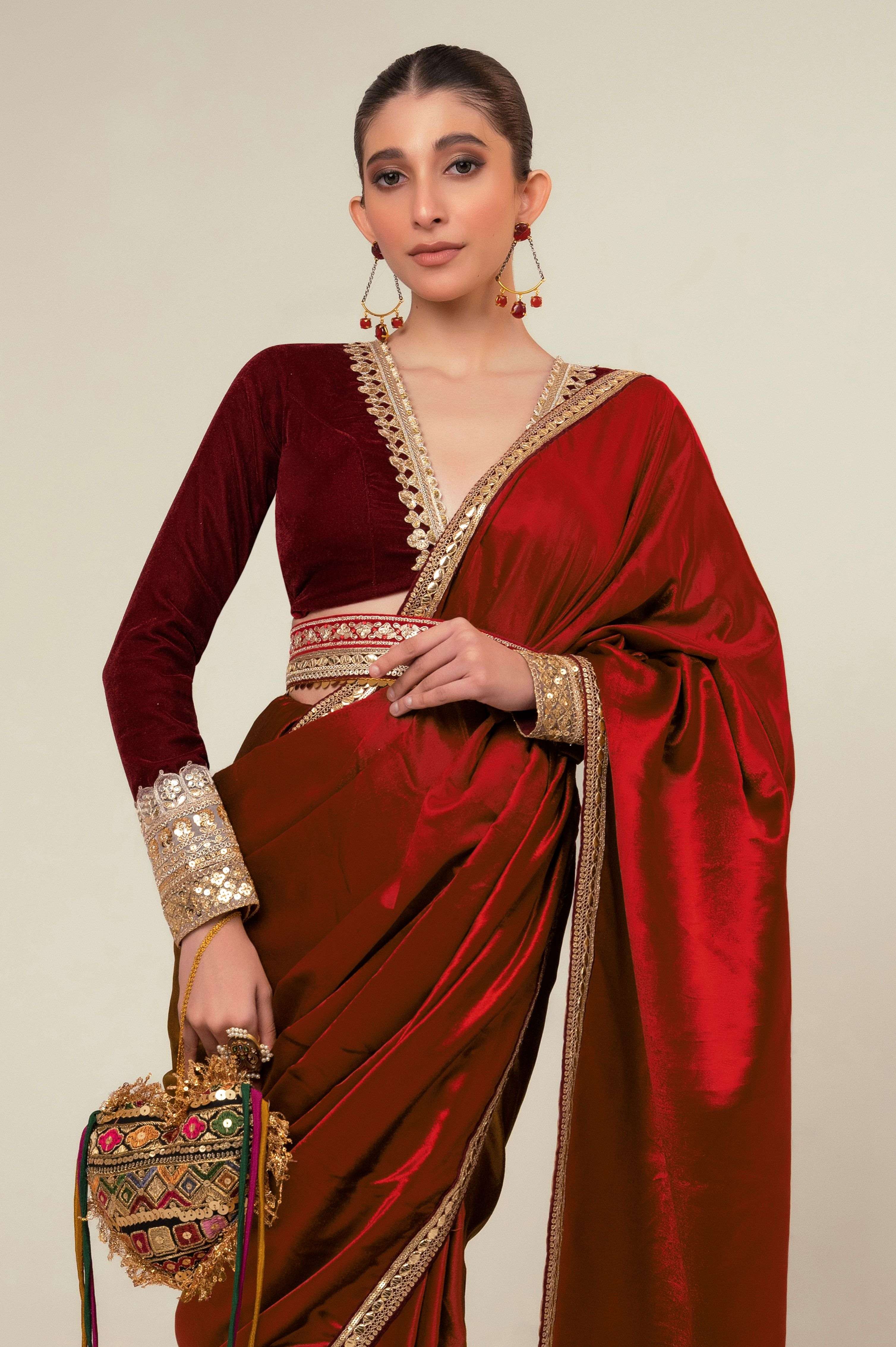 LUXE ROMANCE SAREE