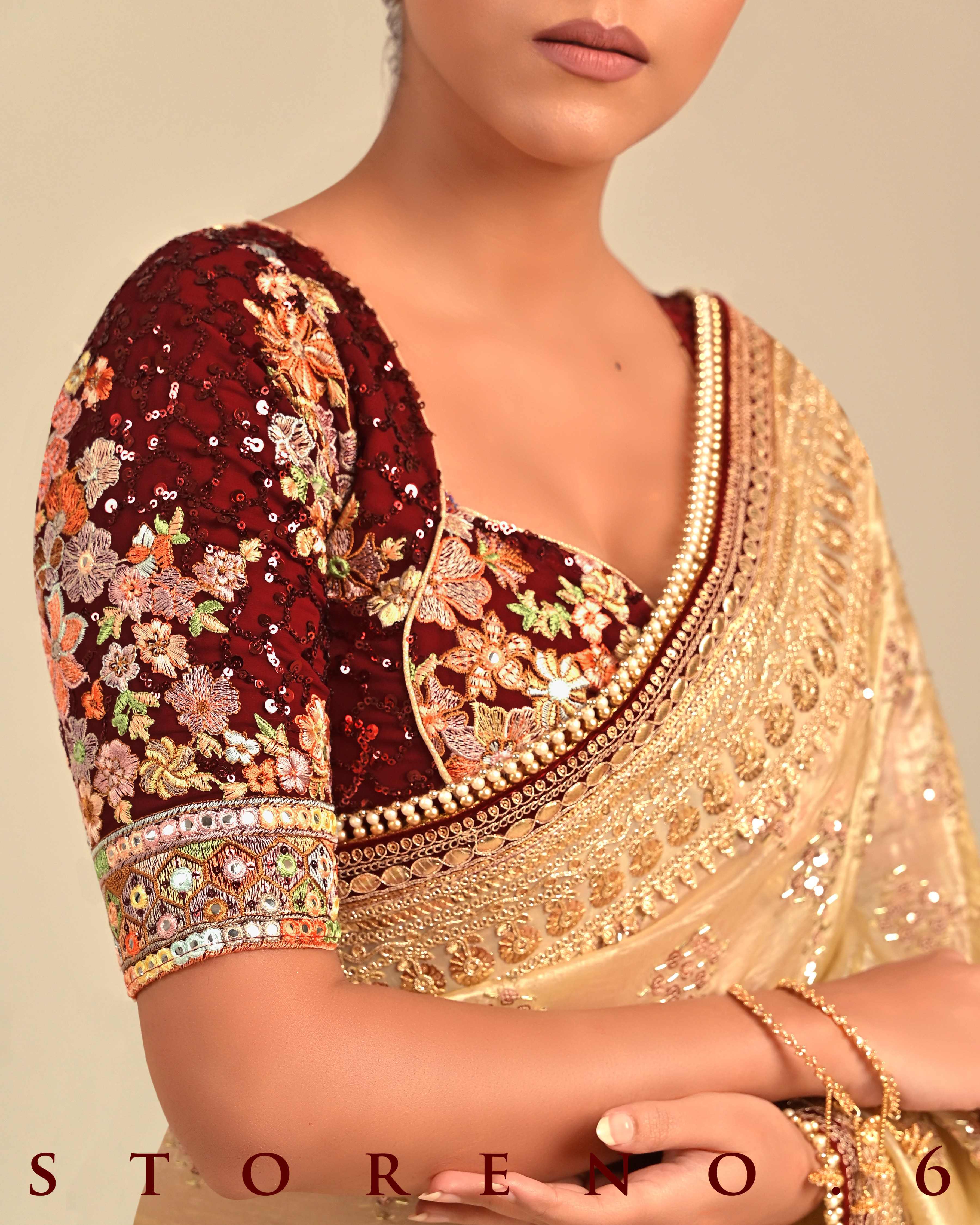 RAAKT AFSOON EDGE BLOUSE