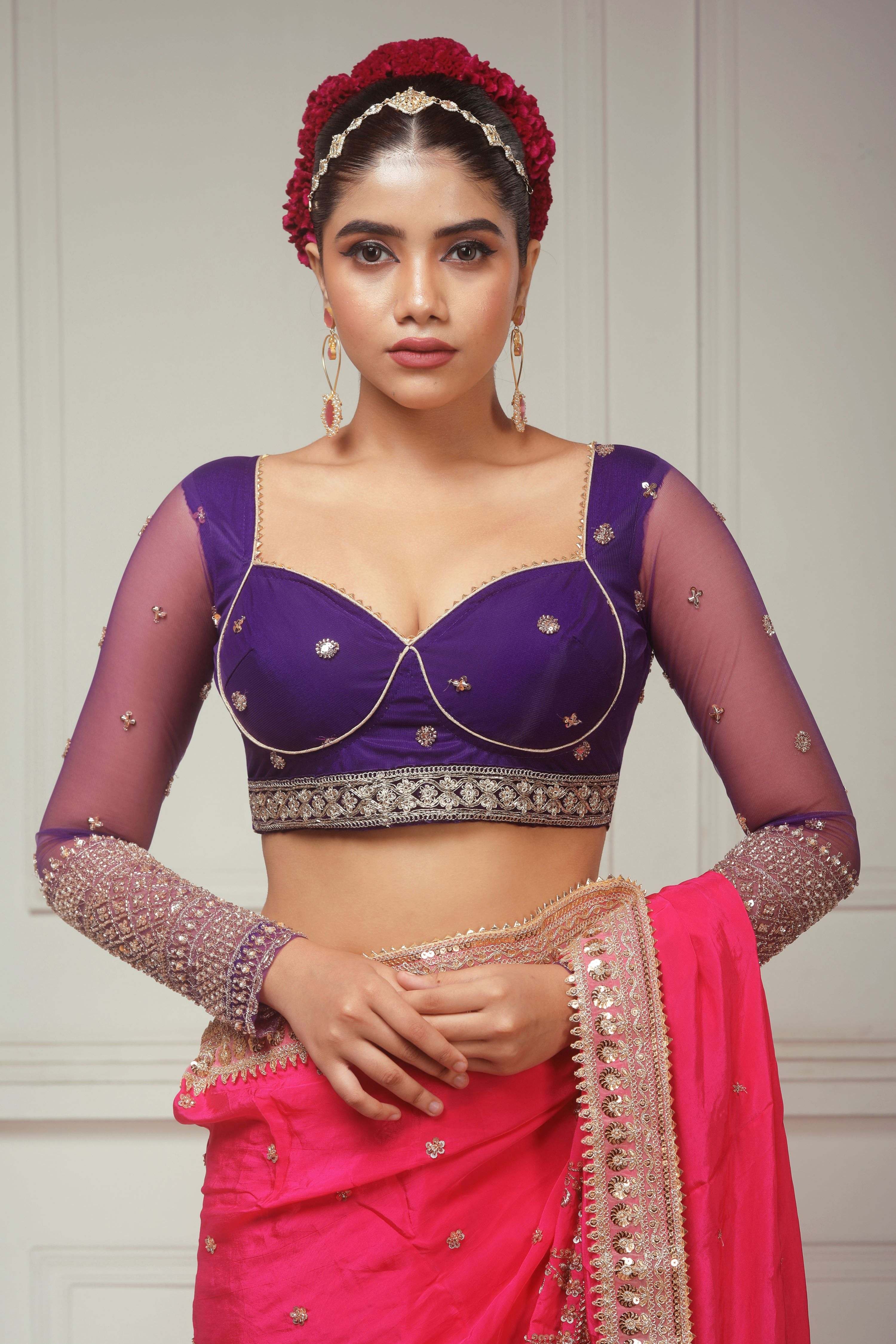 MAJESTIC CHANDELIER BLOUSE