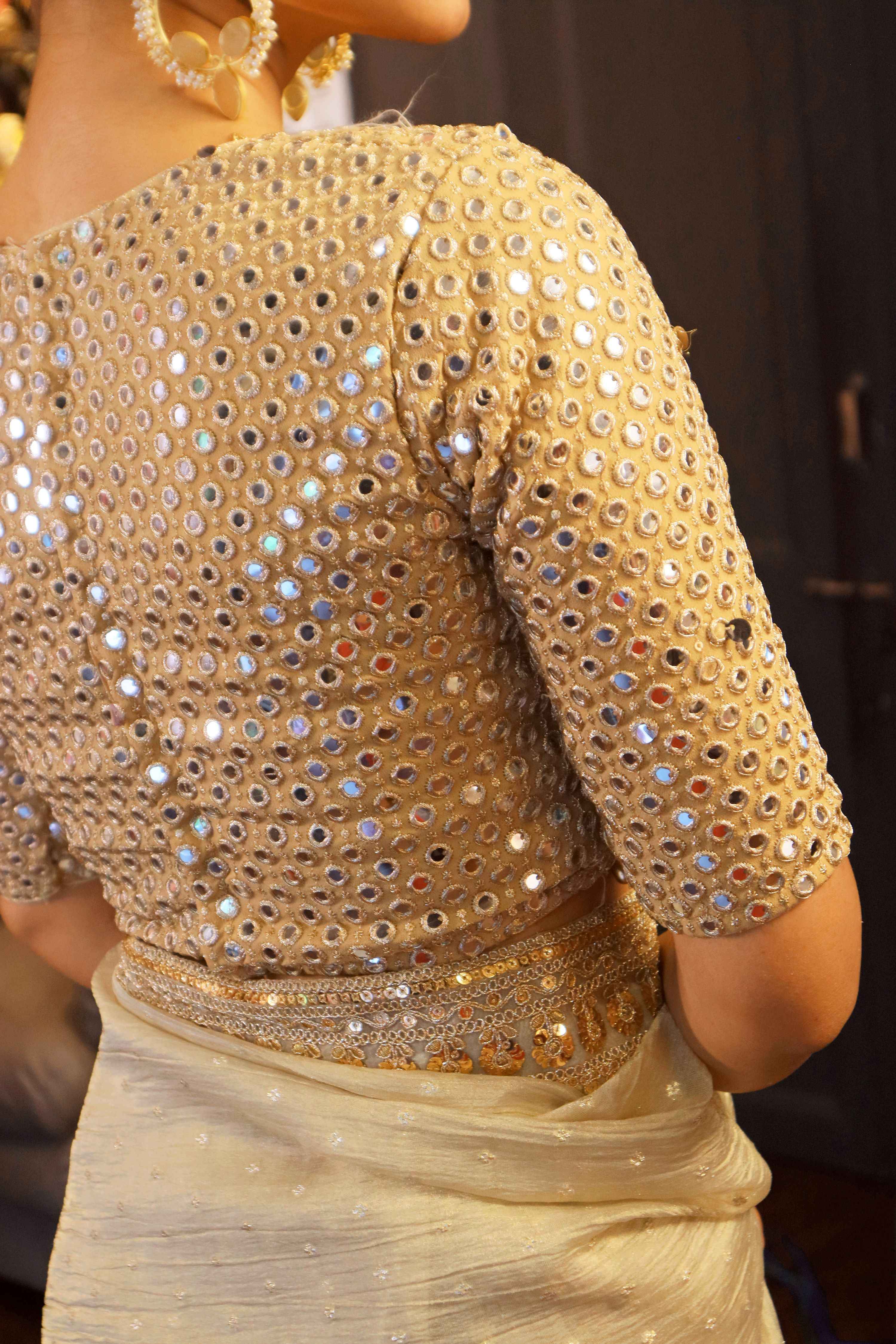 GOLDEN GOSSIP BLOUSE
