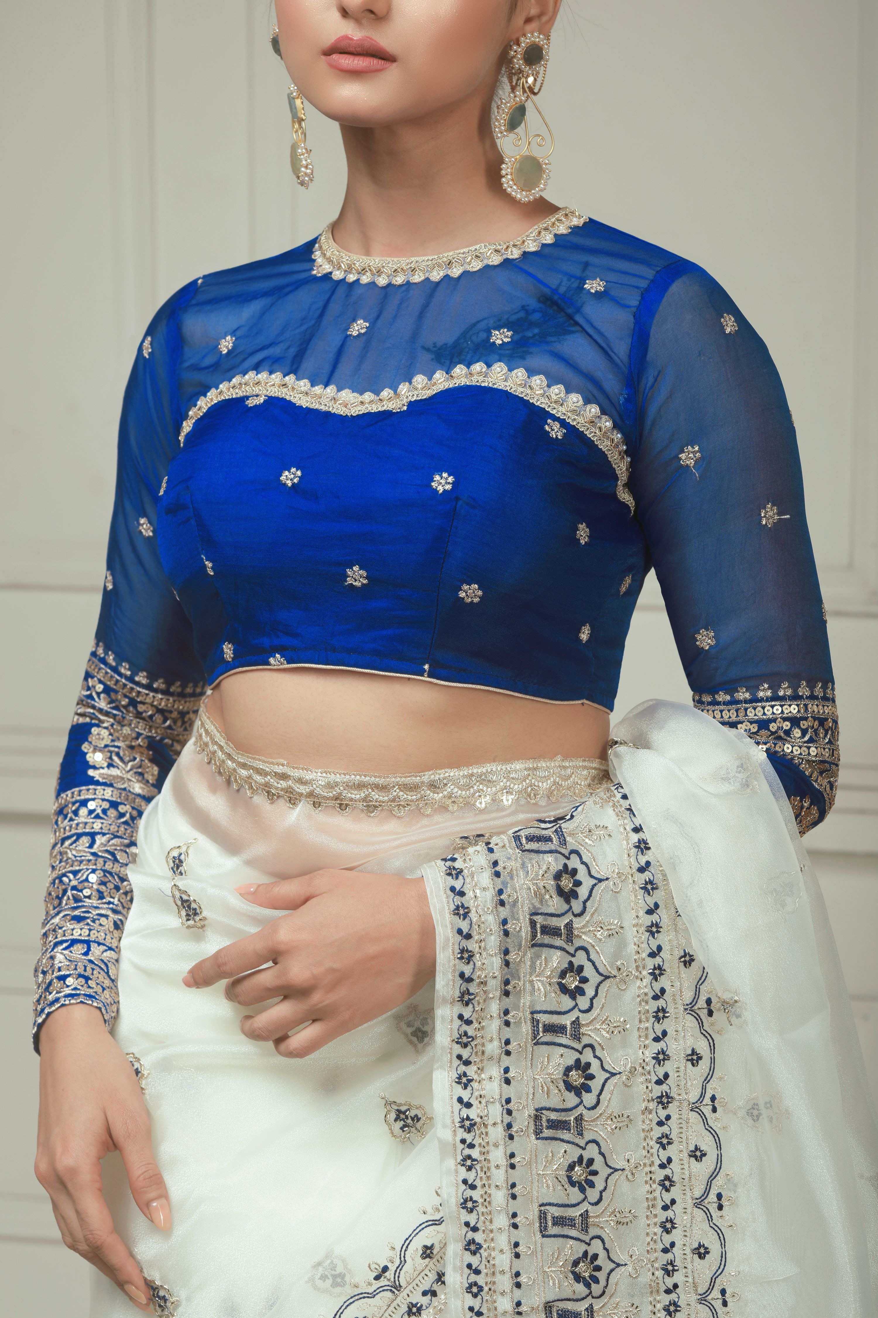 BLUEBERRY KISS BLOUSE