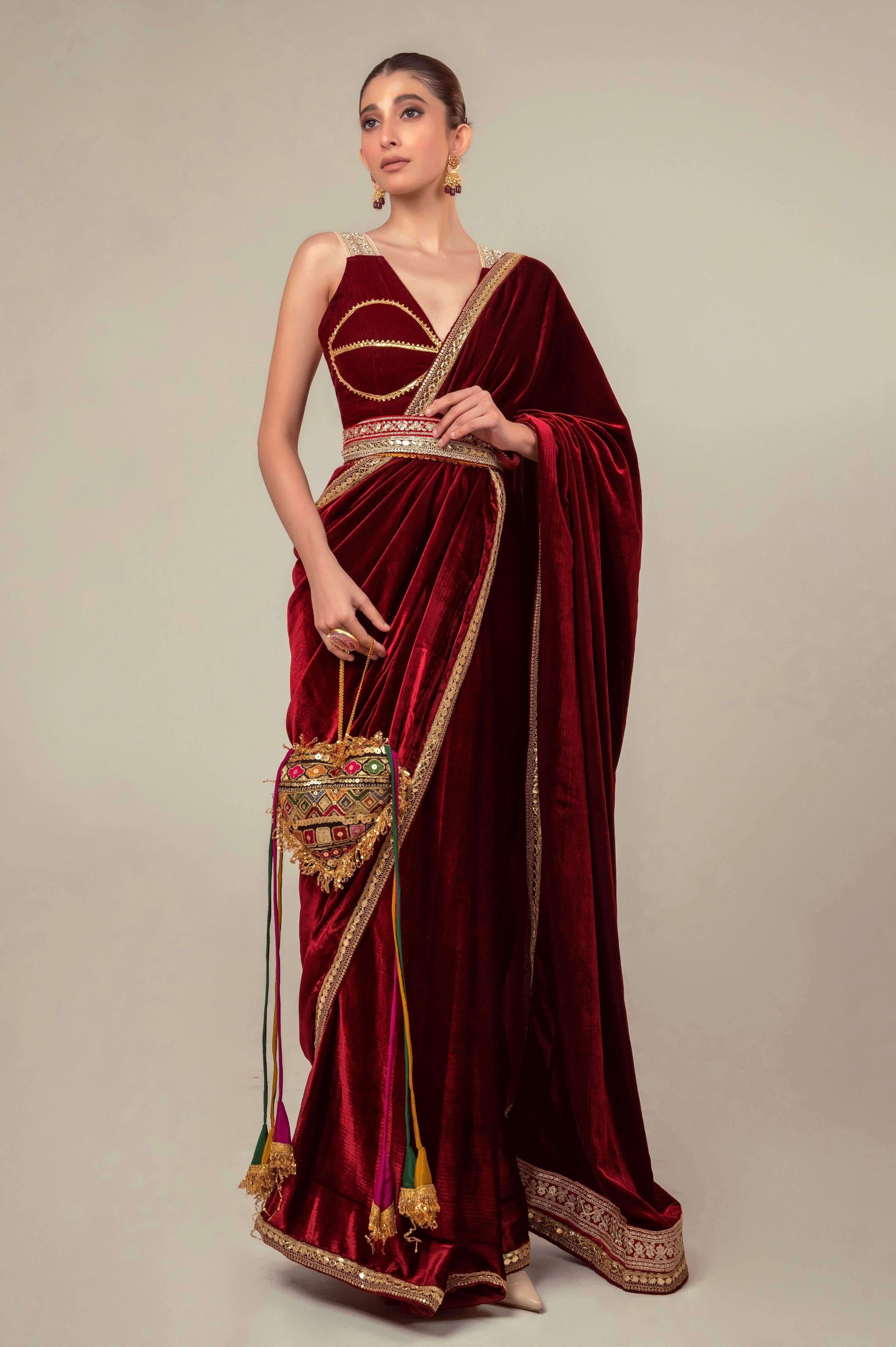 RUBY RUSH SAREE.