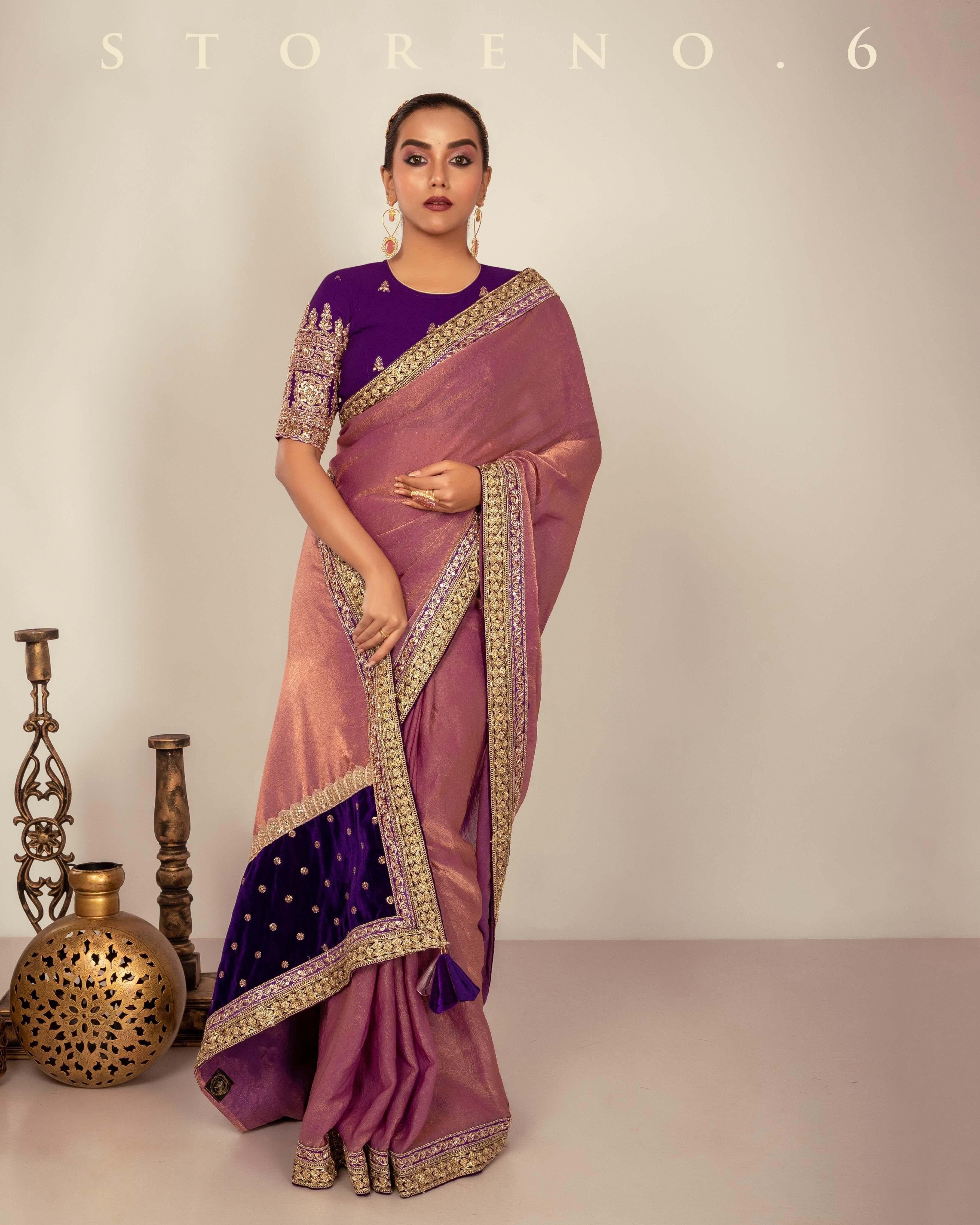 LILAC LEGACY SAREE.