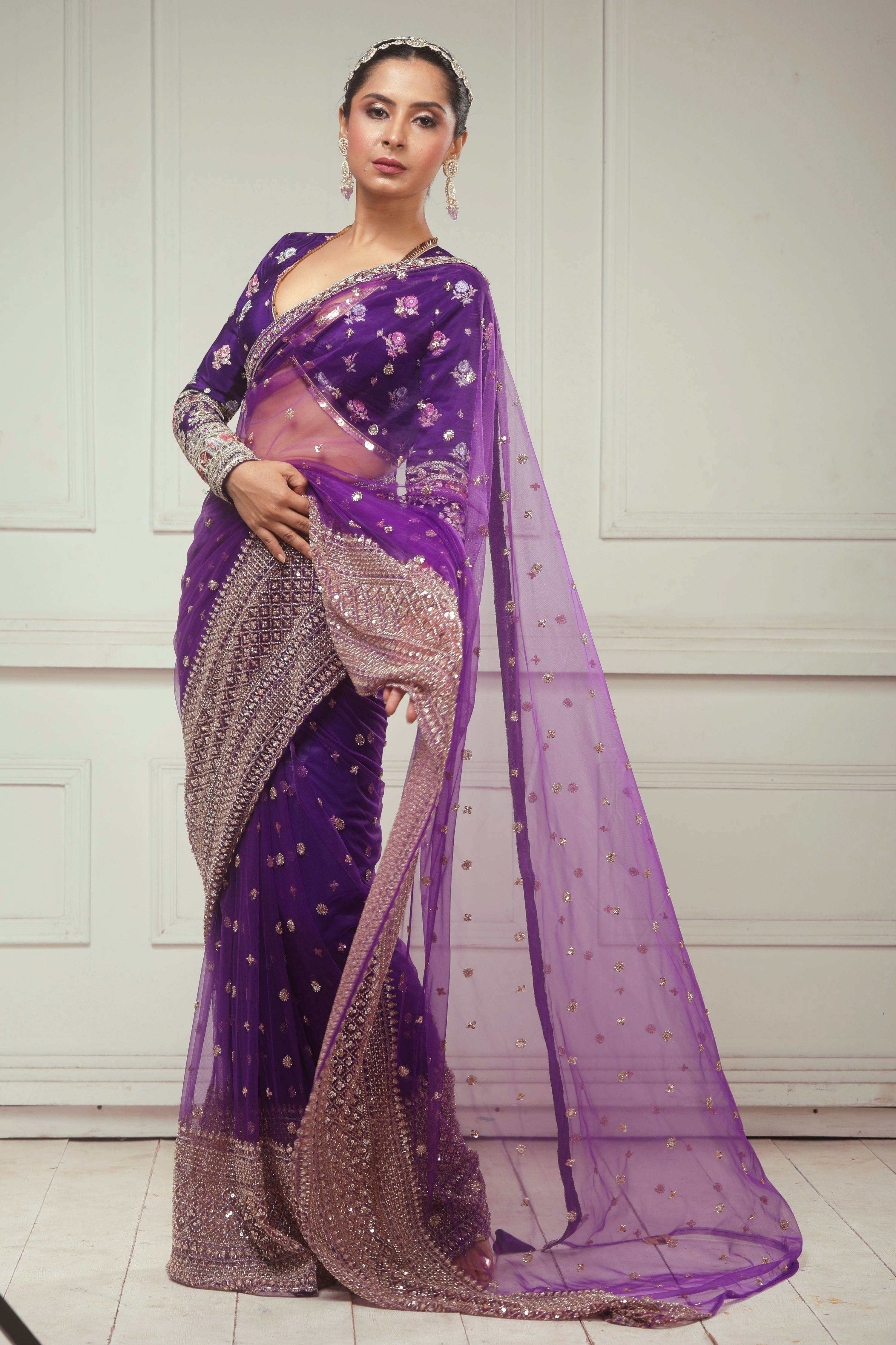MAJESTIC CHANDELIER SAREE