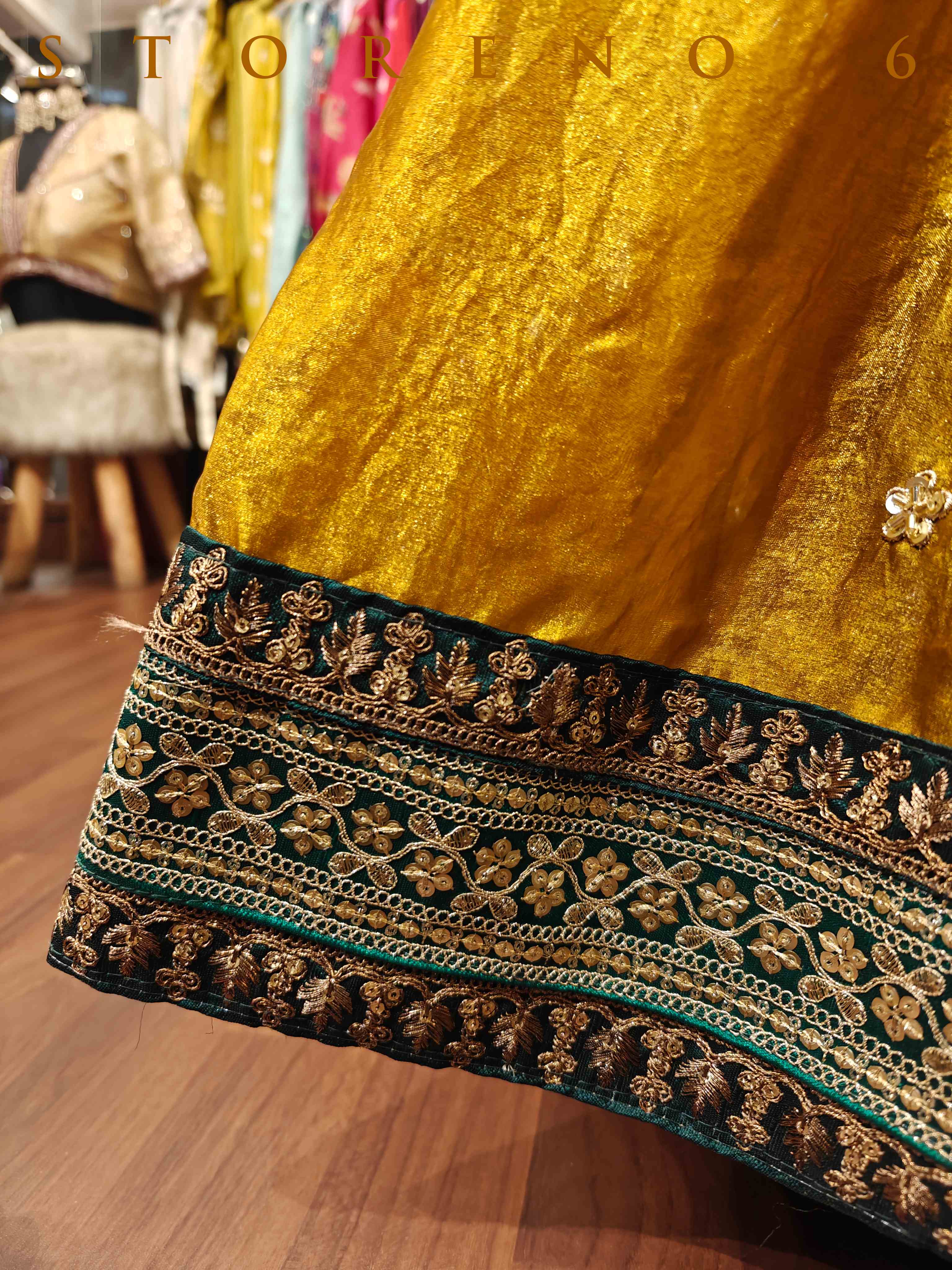 SWARNA LEHENGA SKIRT(WITH CANCAN)