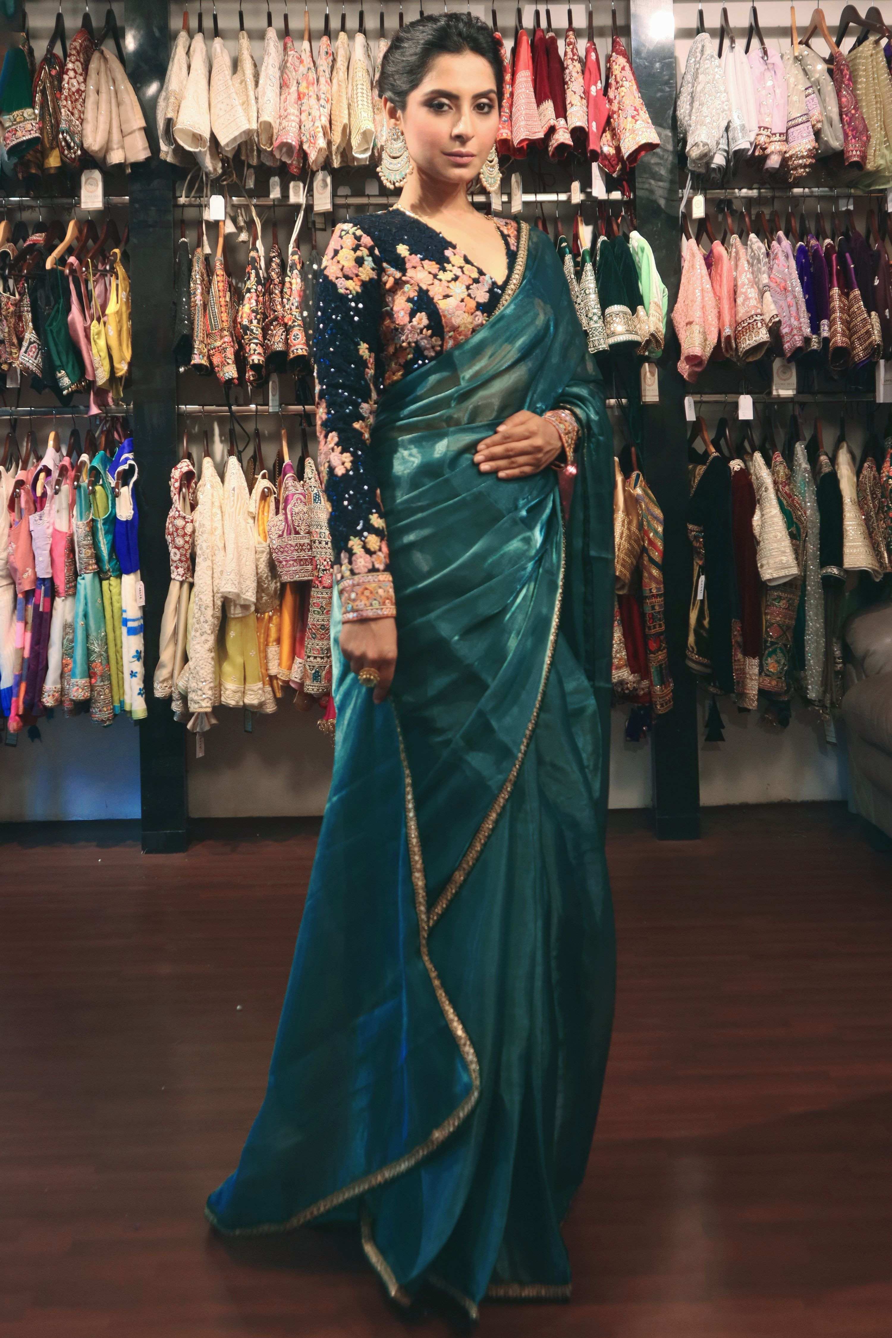 THE SAPPHIRE AFFAIR SAREE