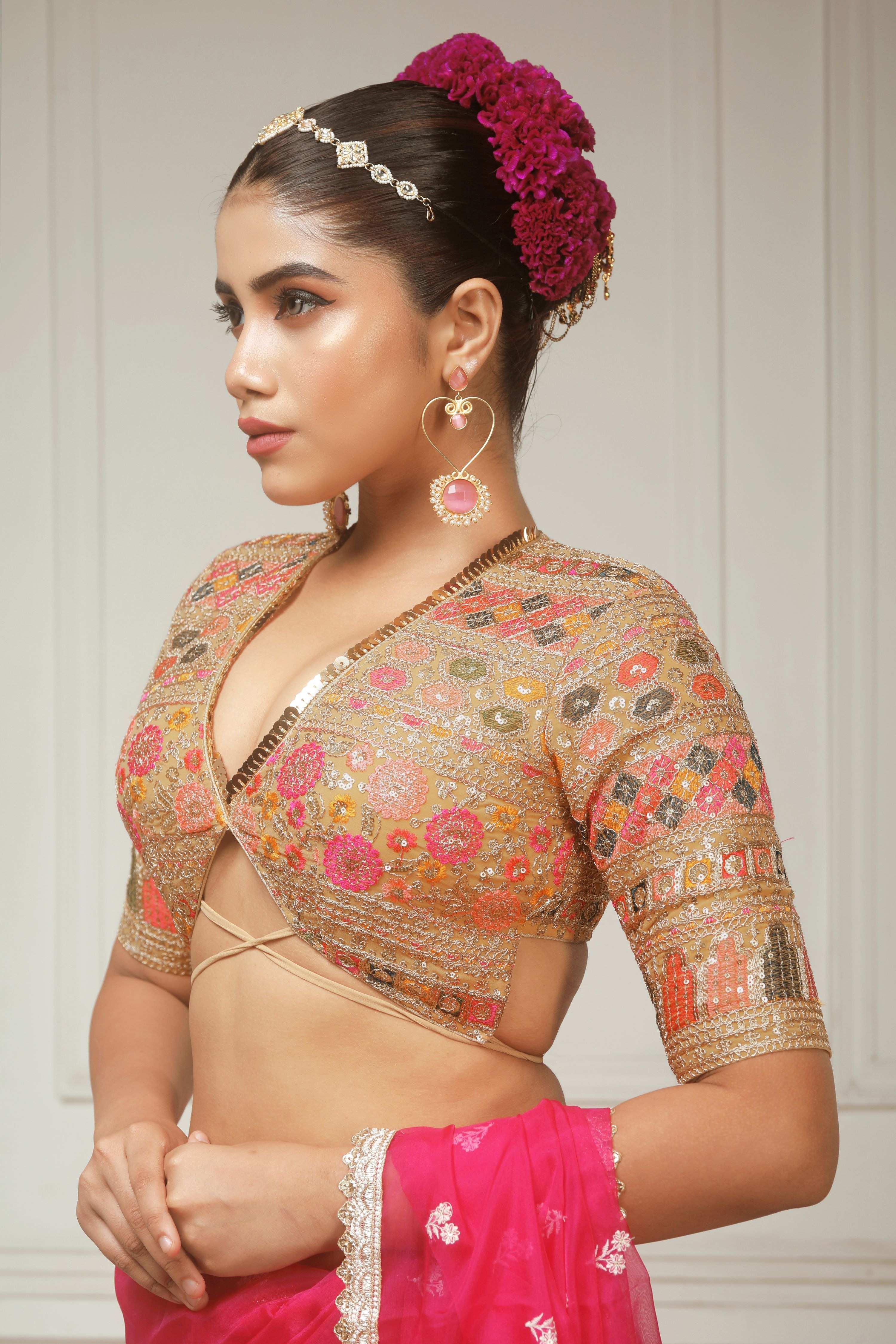 GLIDED GODDESS BLOUSE