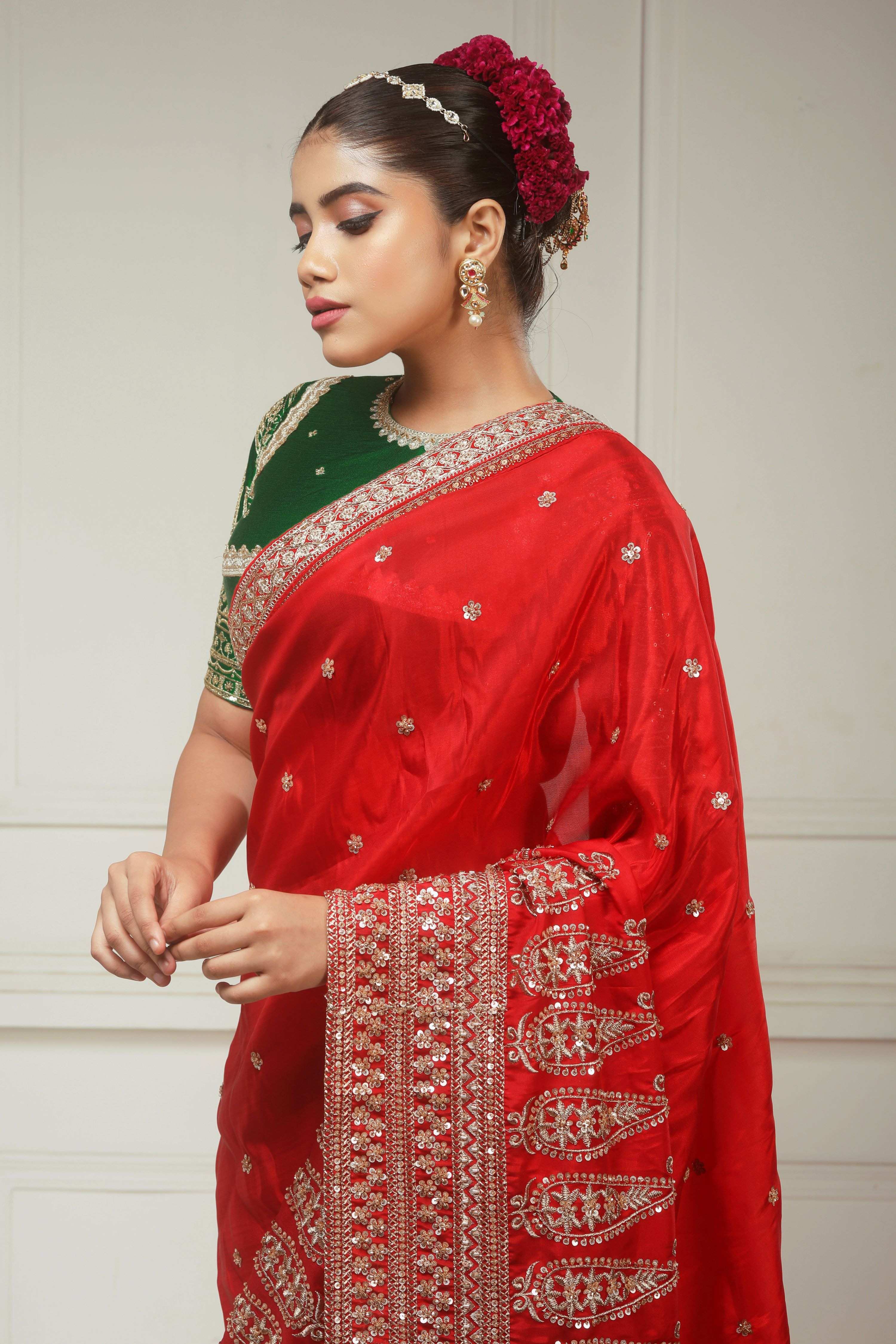 SCARLET LUXE SAREE