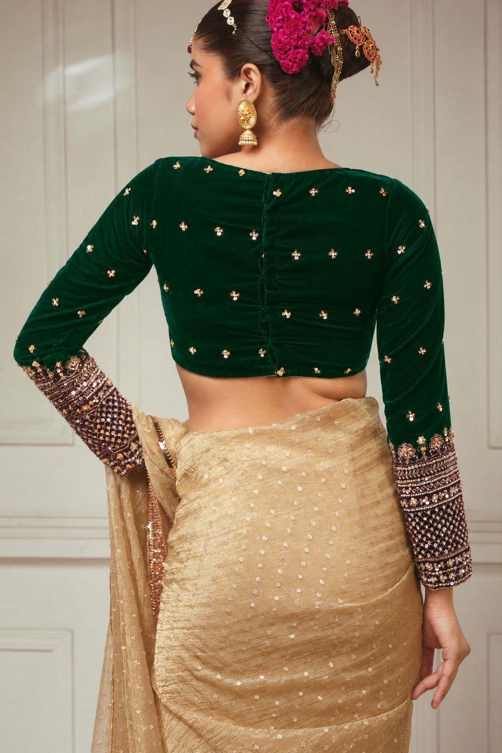 GARDEN GRANDEUR CORSET BLOUSE