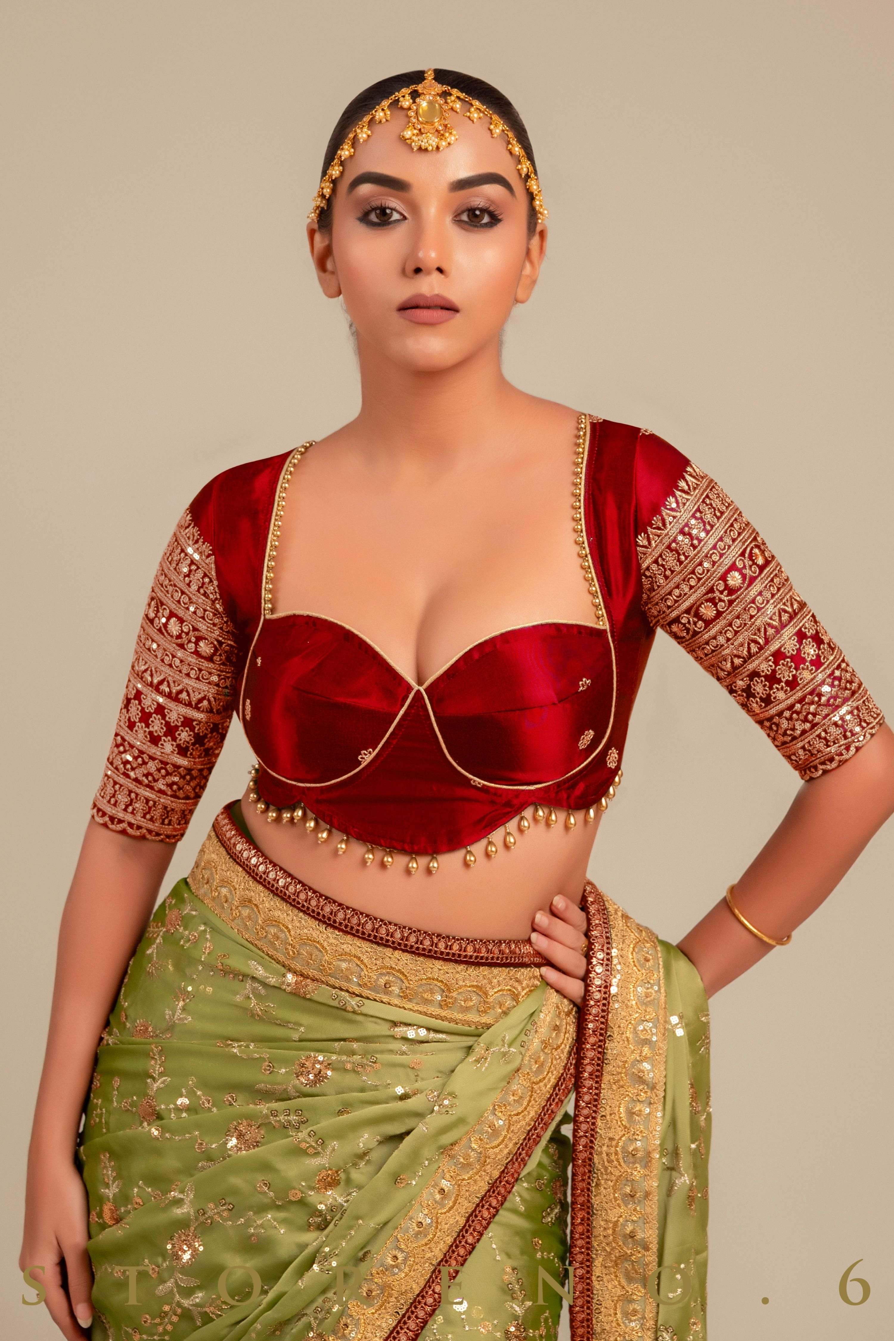 AGELESS APPEAL CORSET BLOUSE