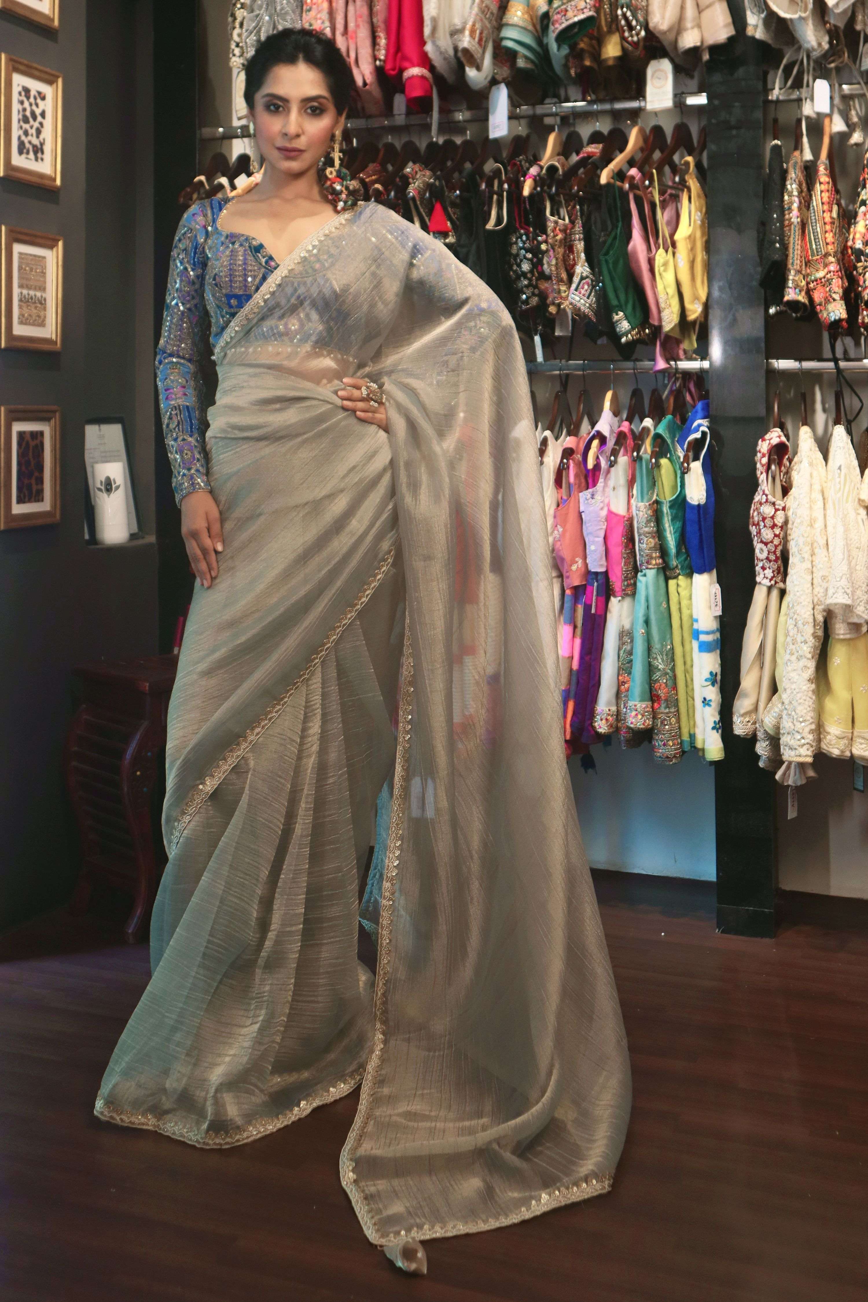 STARLING SHIMMER SAREE