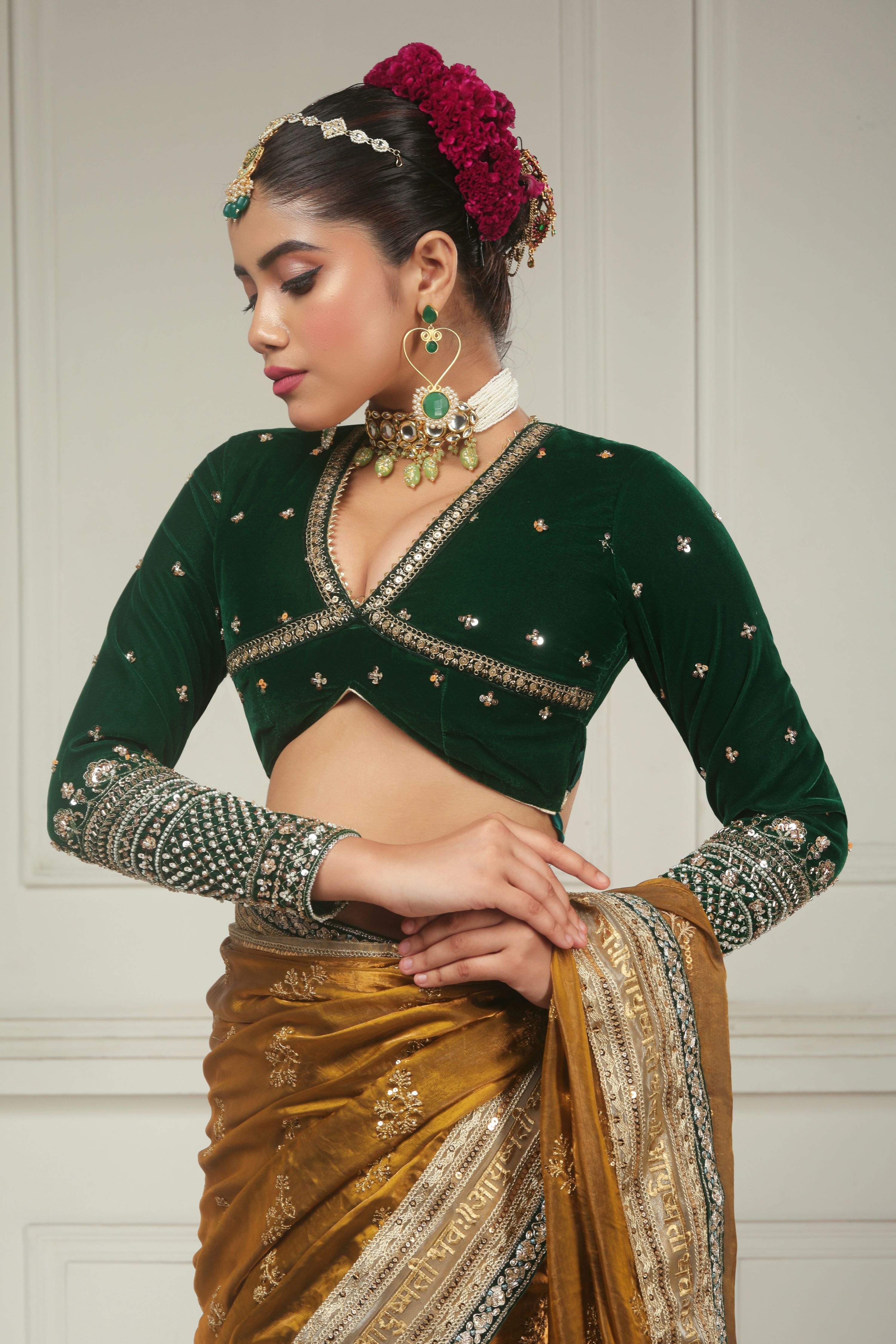 GARDEN GRANDEUR BLOUSE