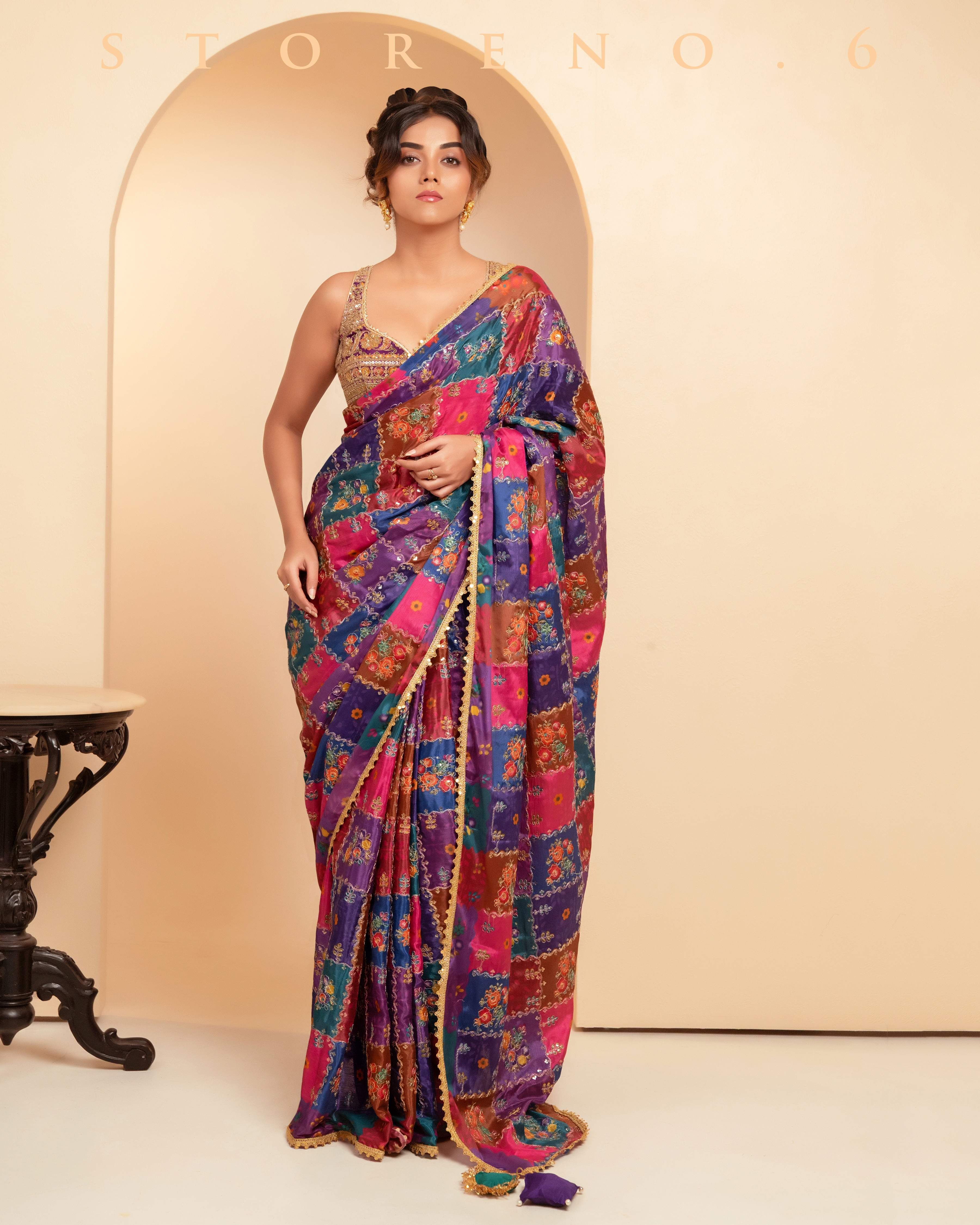 RAISIN RHAPSODY REVIBE SAREE