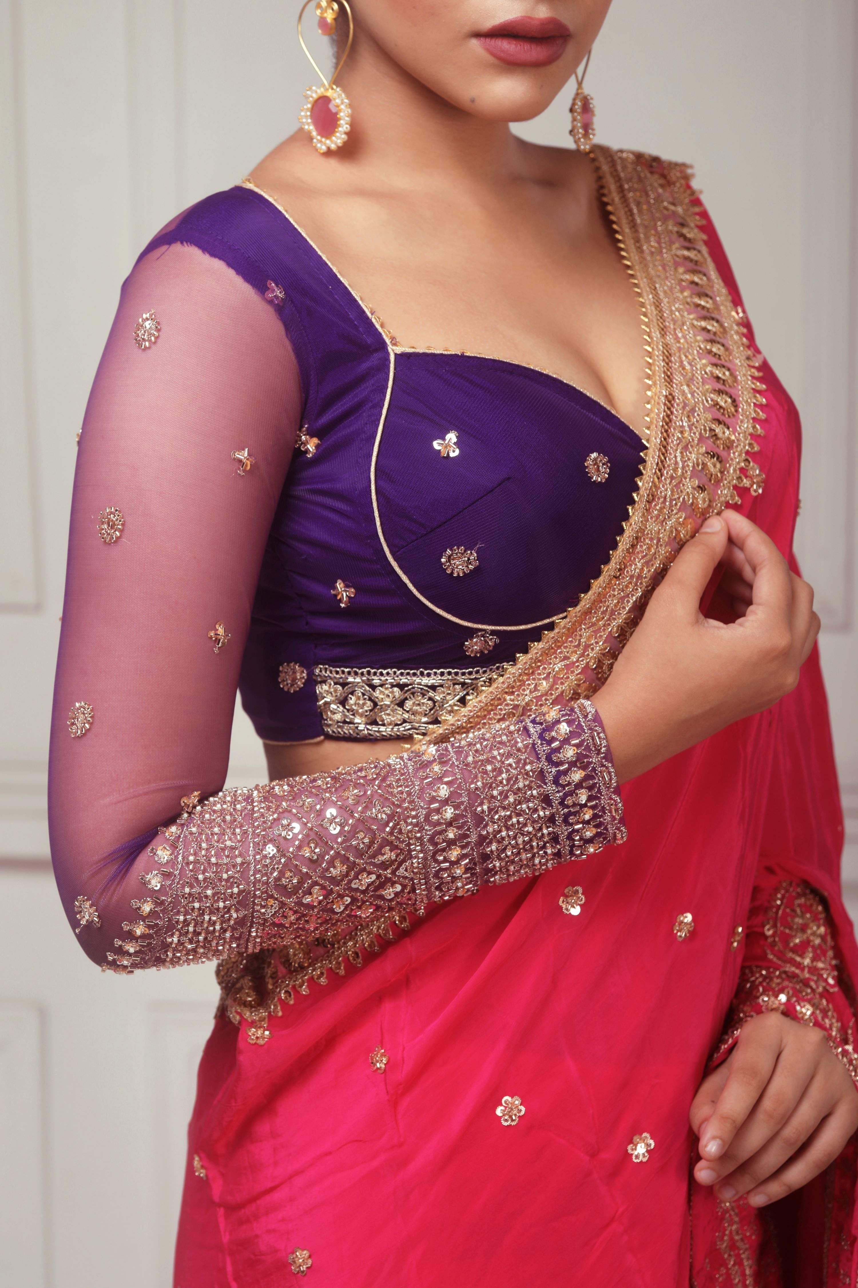 MAJESTIC CHANDELIER BLOUSE
