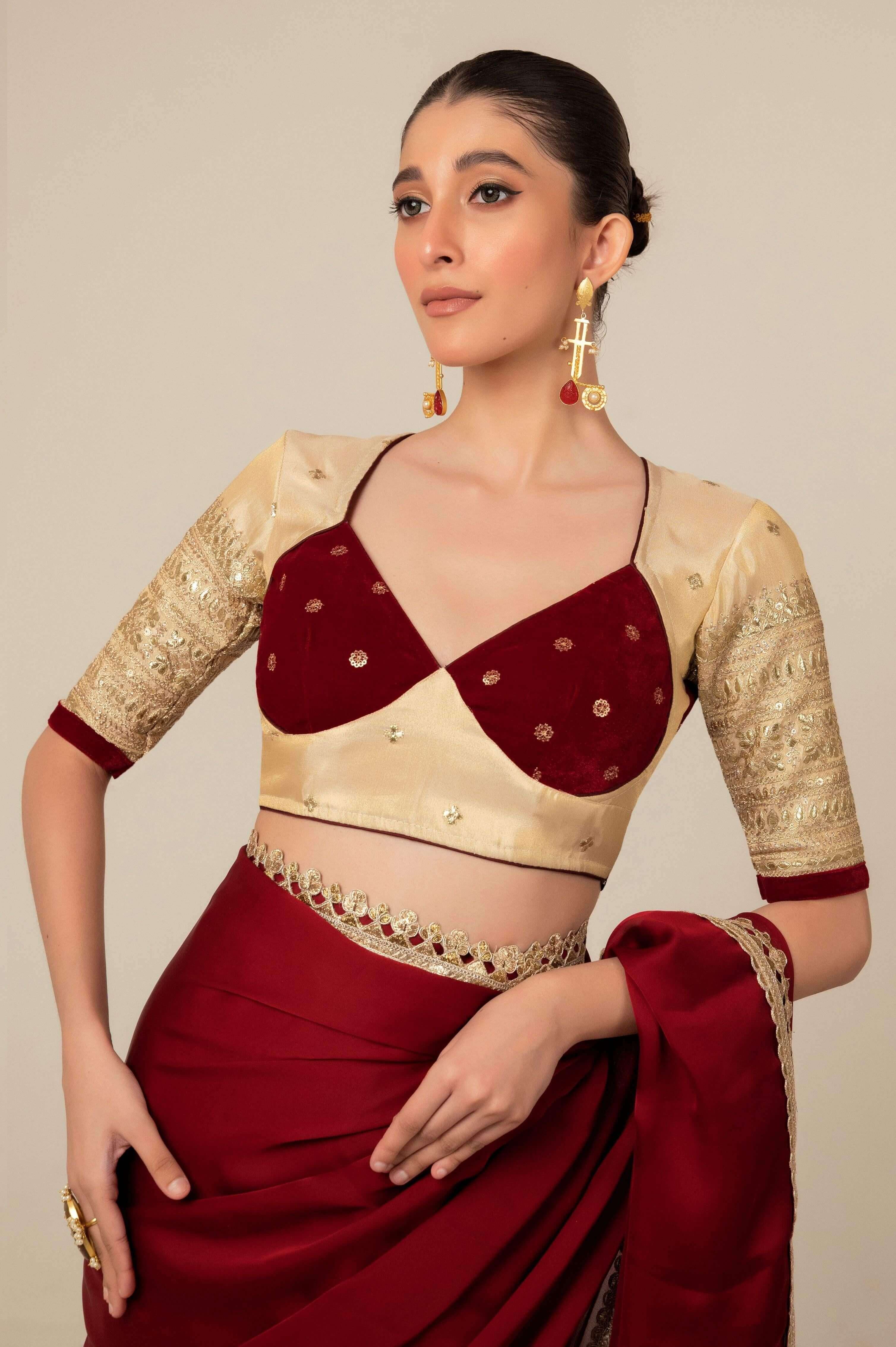 CHERRY VANILLA BLOUSE.