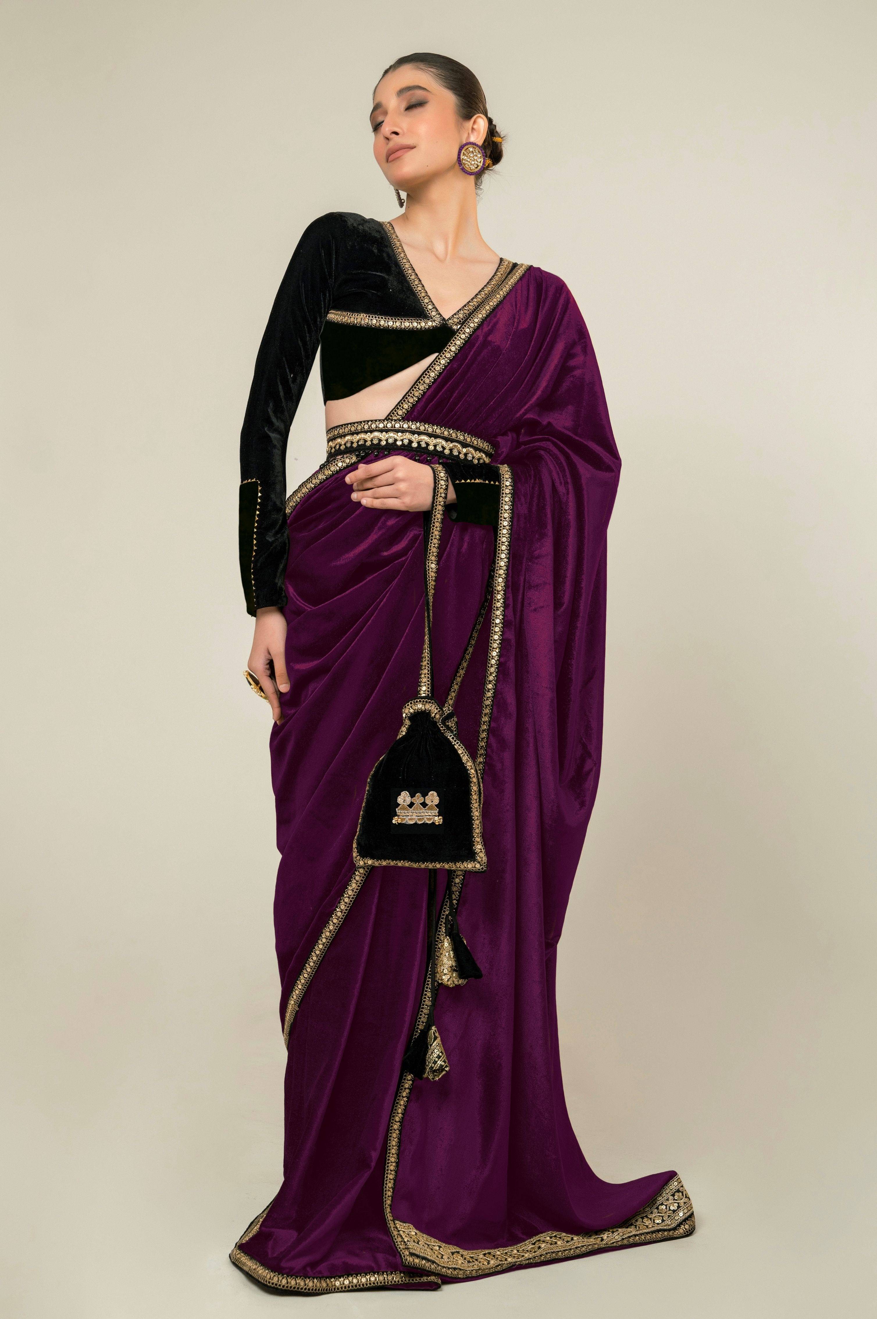 CROWN CHARM SAREE