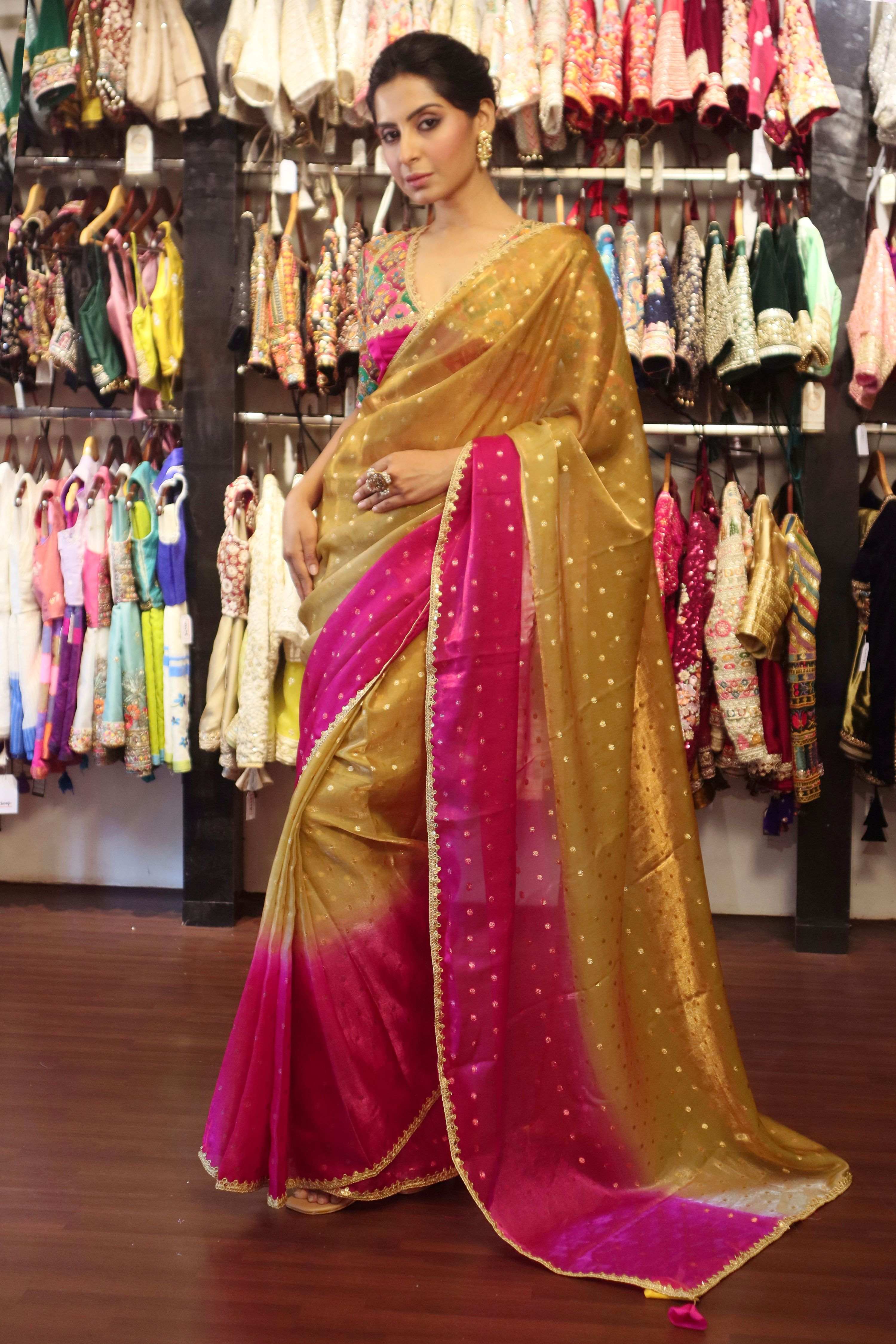 MORNING GLOW SAREE