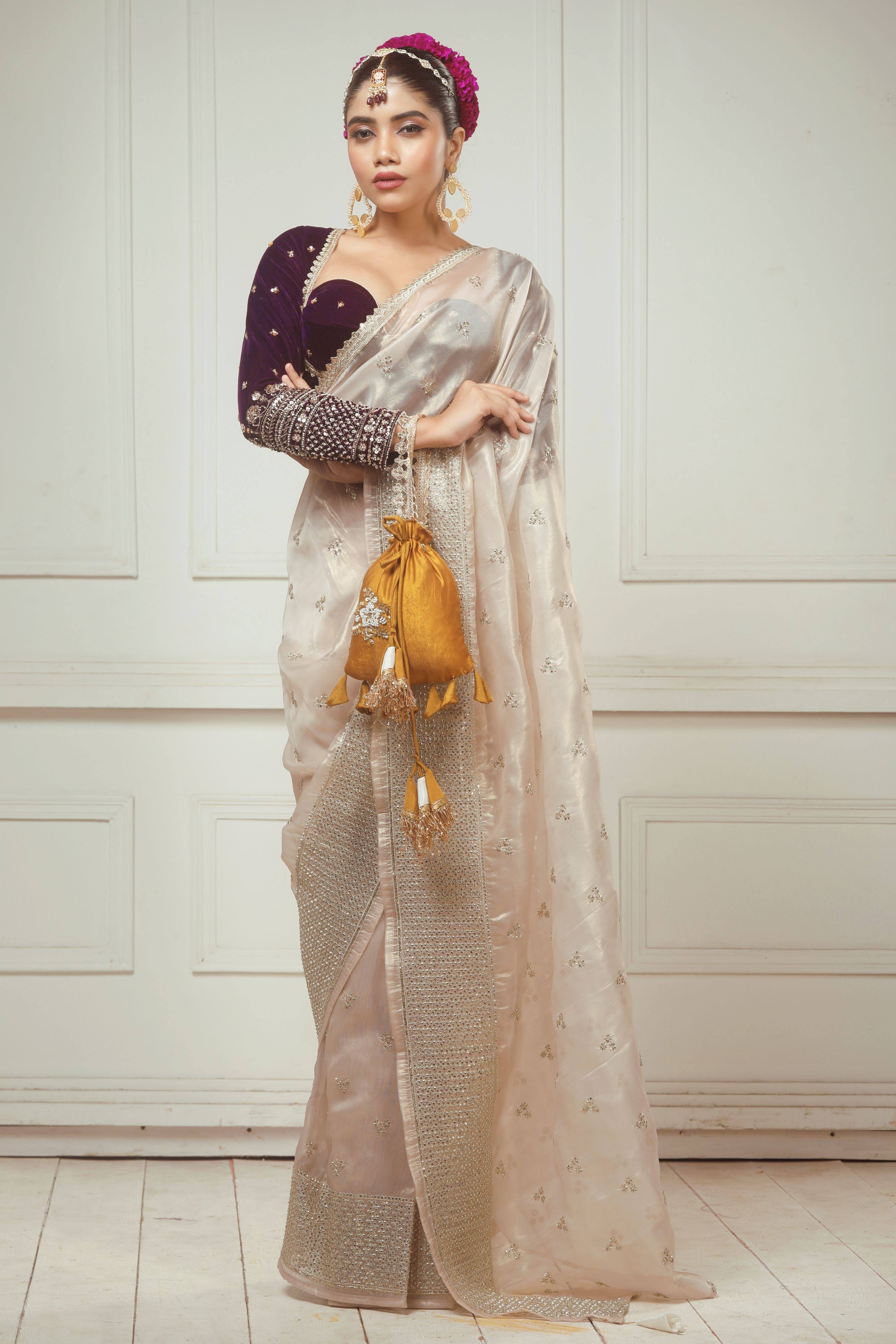 SEPIA FANTASY SAREE