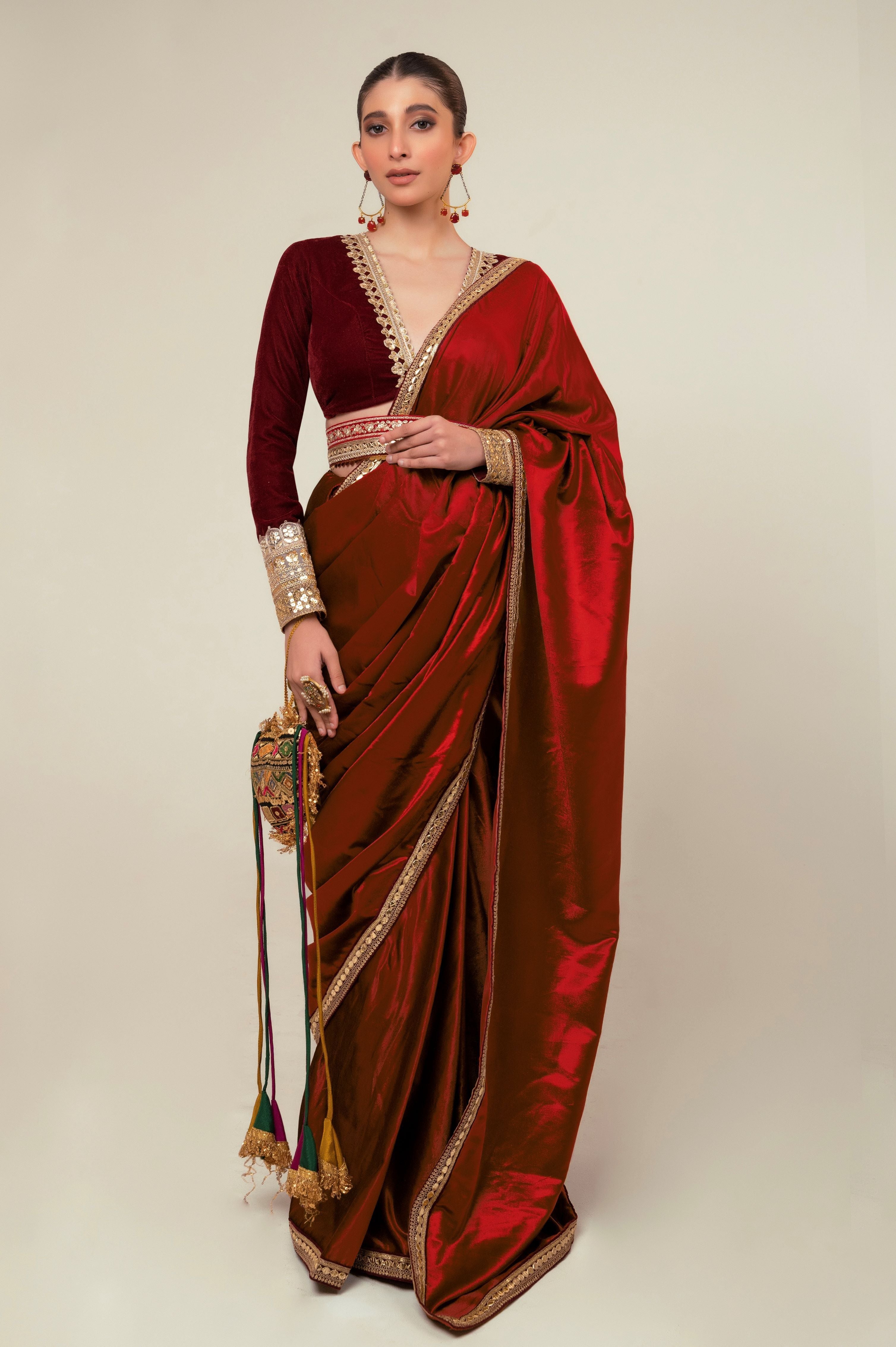LUXE ROMANCE SAREE