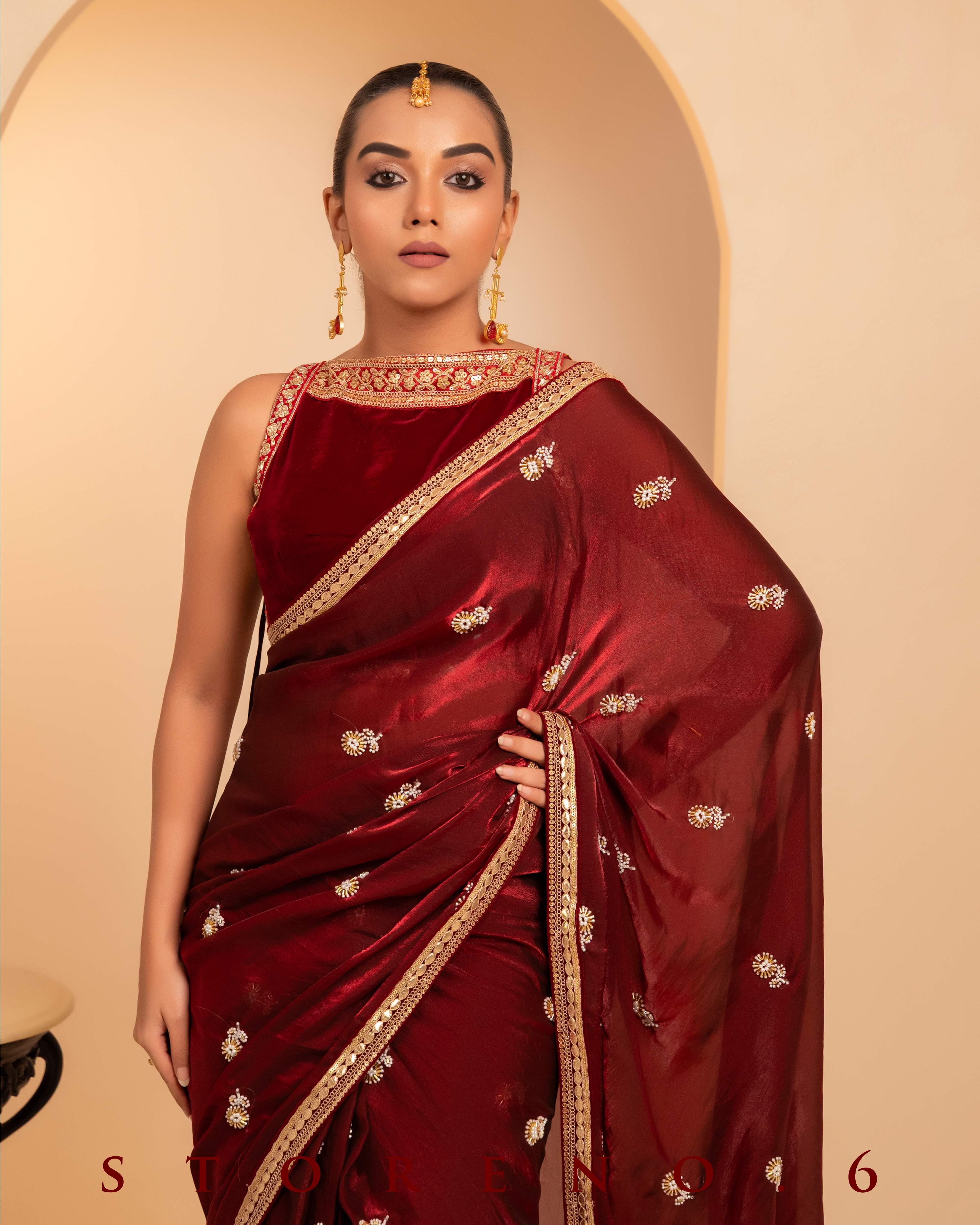 MAHOGANY MYSTERY SAREE