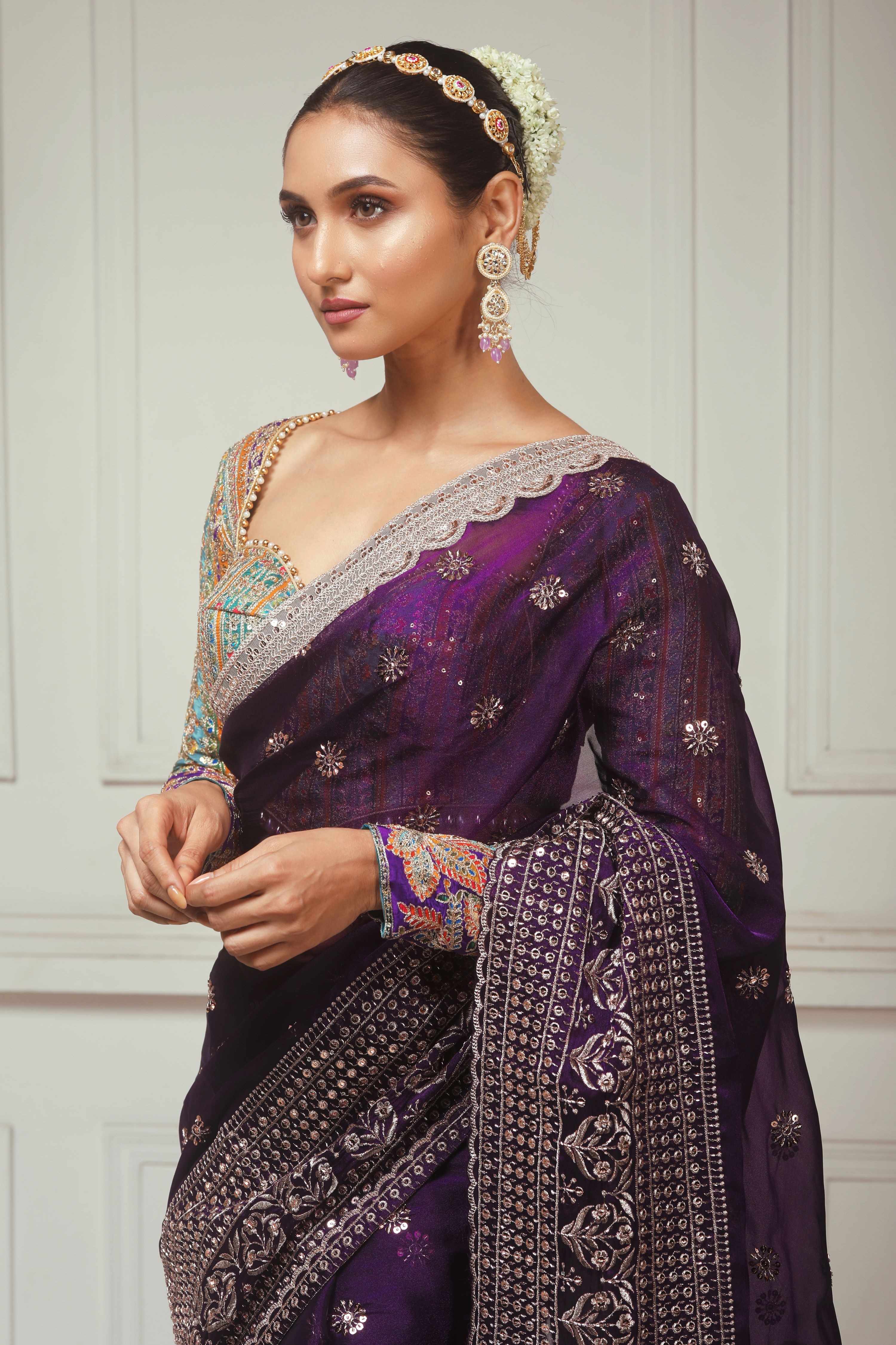COSMIC POETRY SAREE
