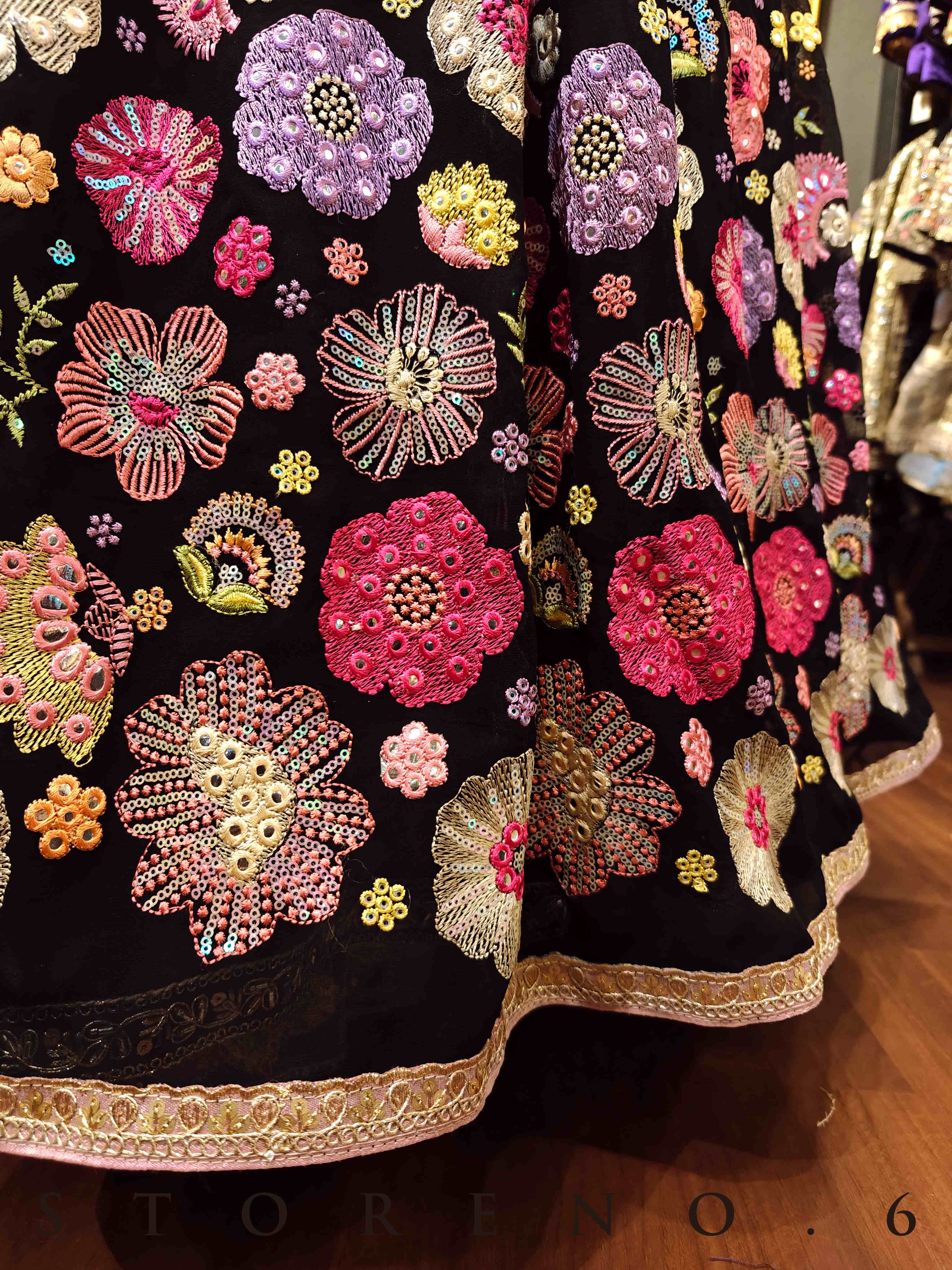RANGEELA LEHENGA SKIRT(WITH CANCAN)