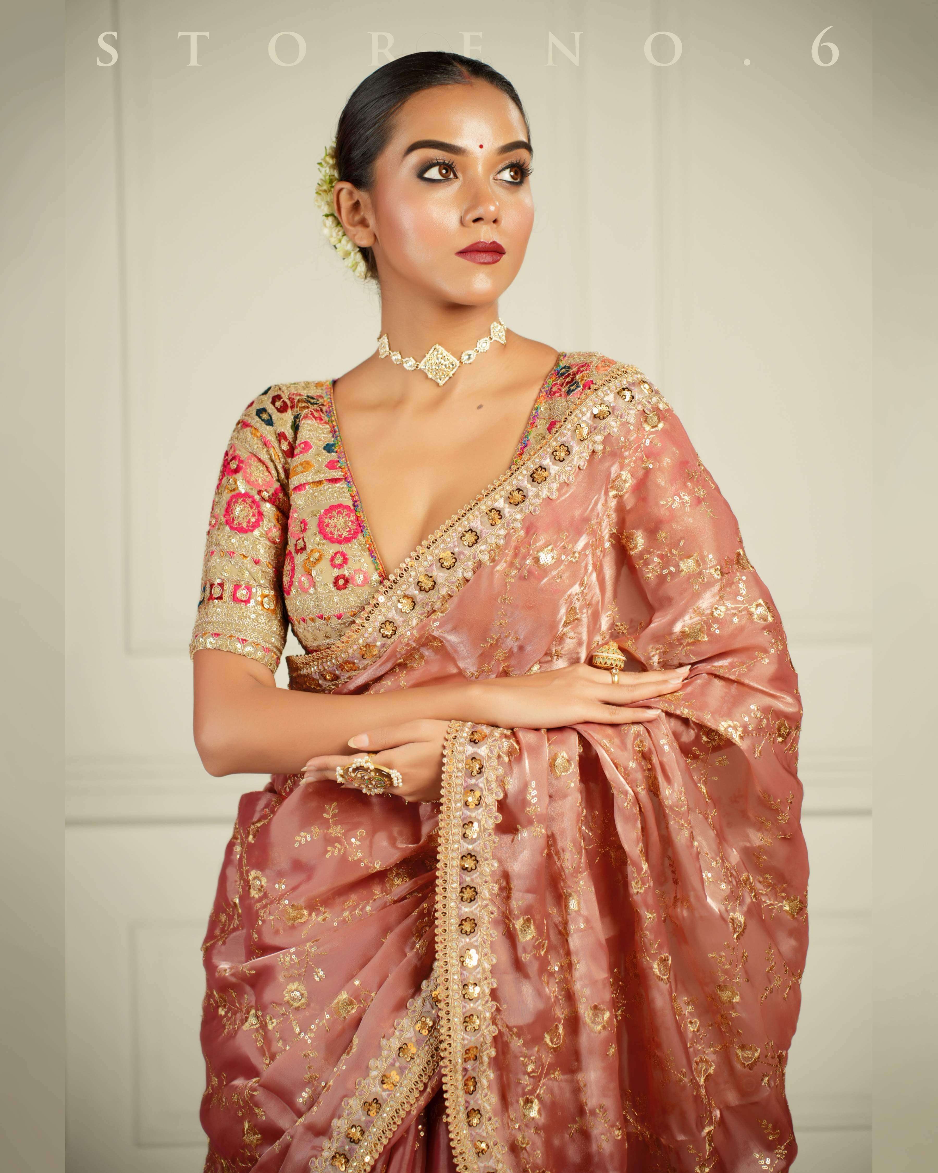 GUL KAARI SURMAI BLOUSE