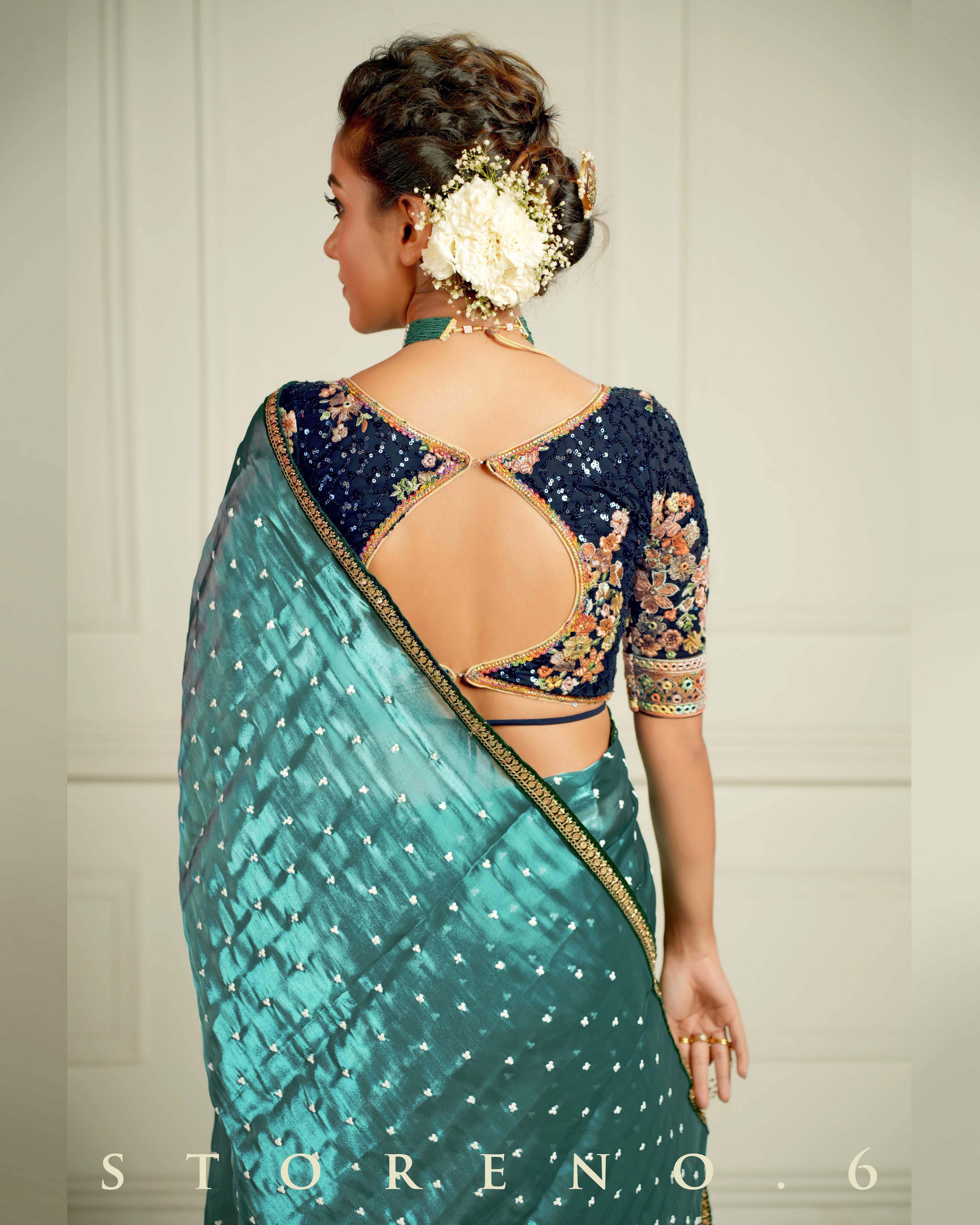 THE SAPPHIRE AFFAIR SAREE