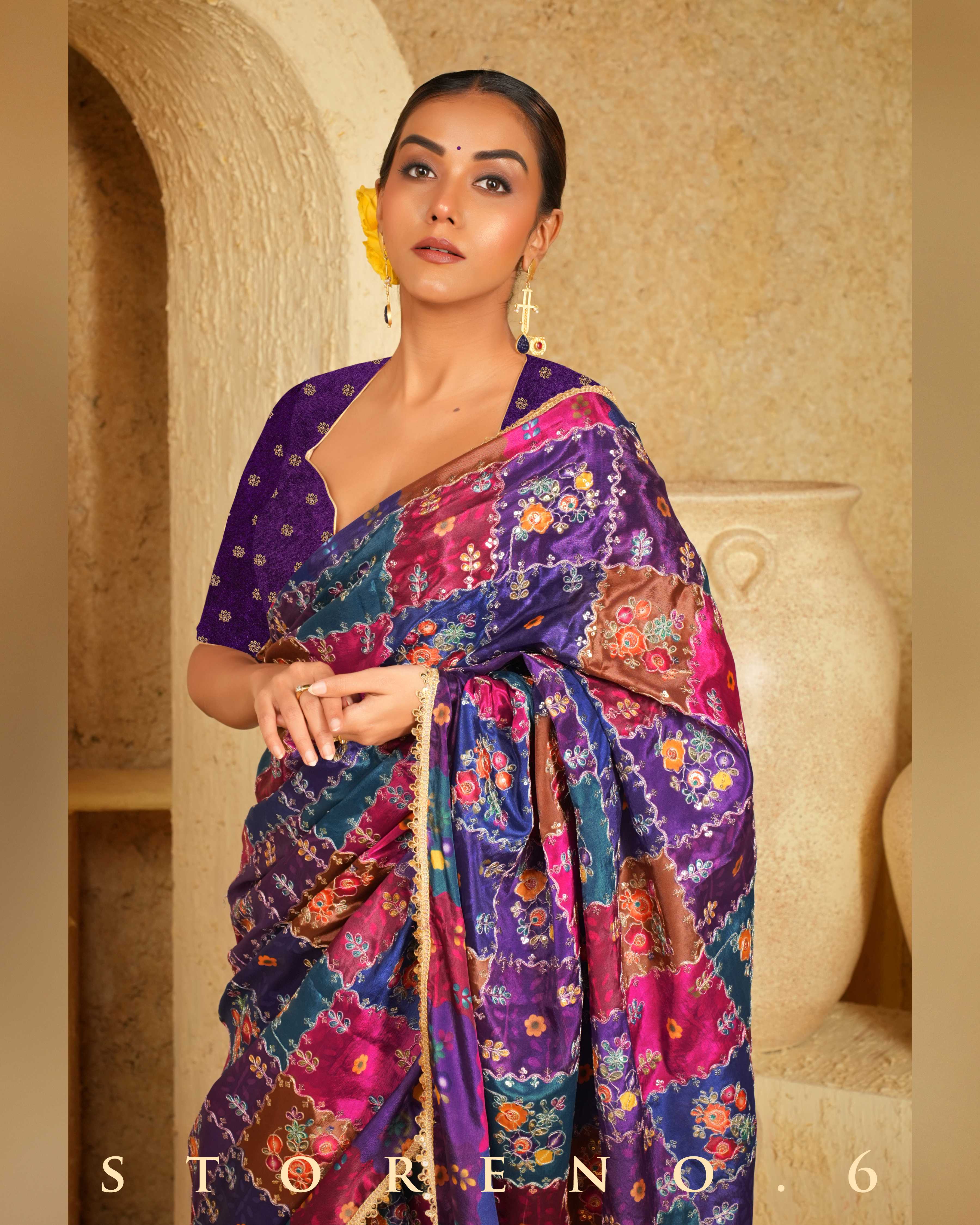 RAISIN RHAPSODY SAREE